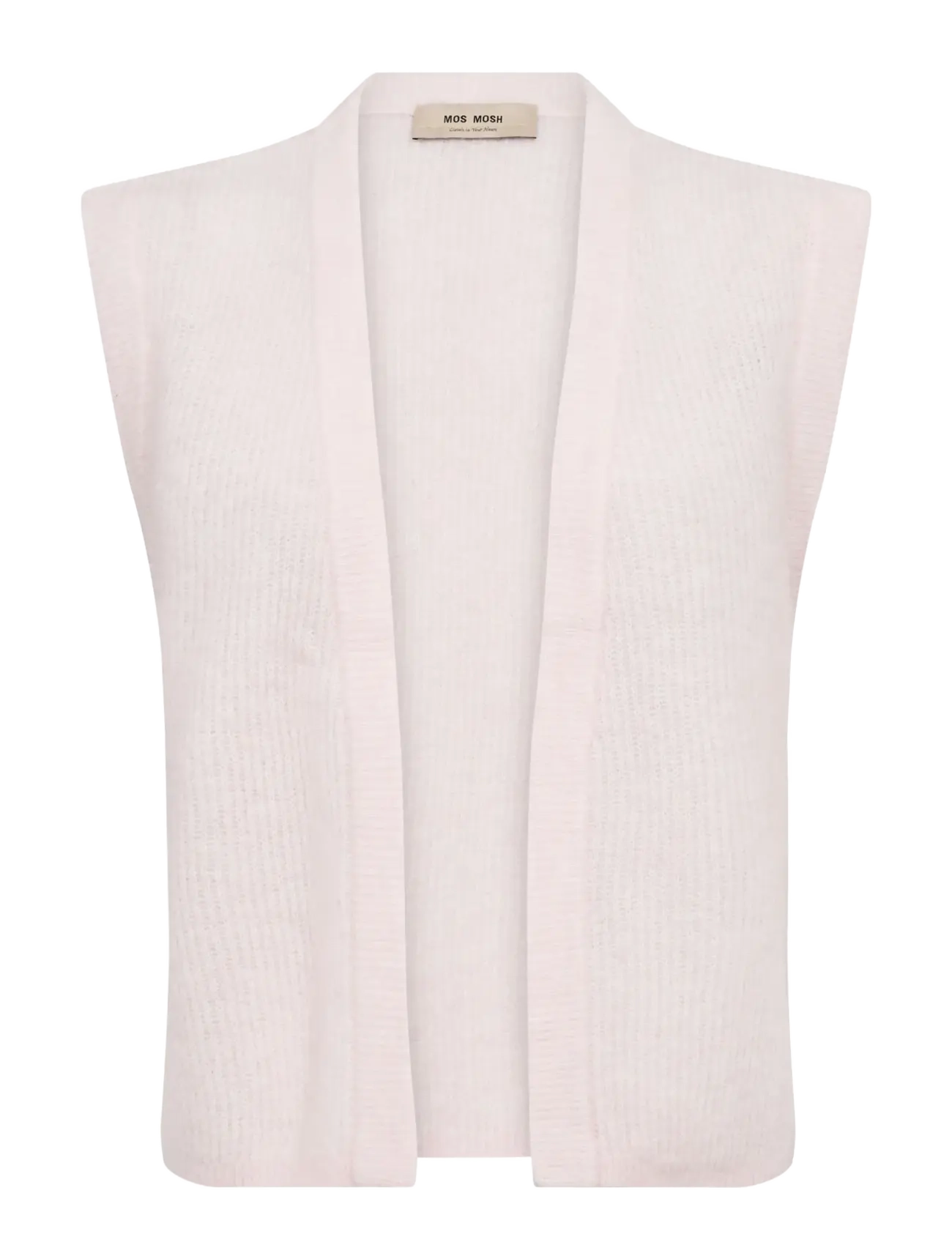MOS MOSH Mmthora Knit Vest Pink - S - Damen