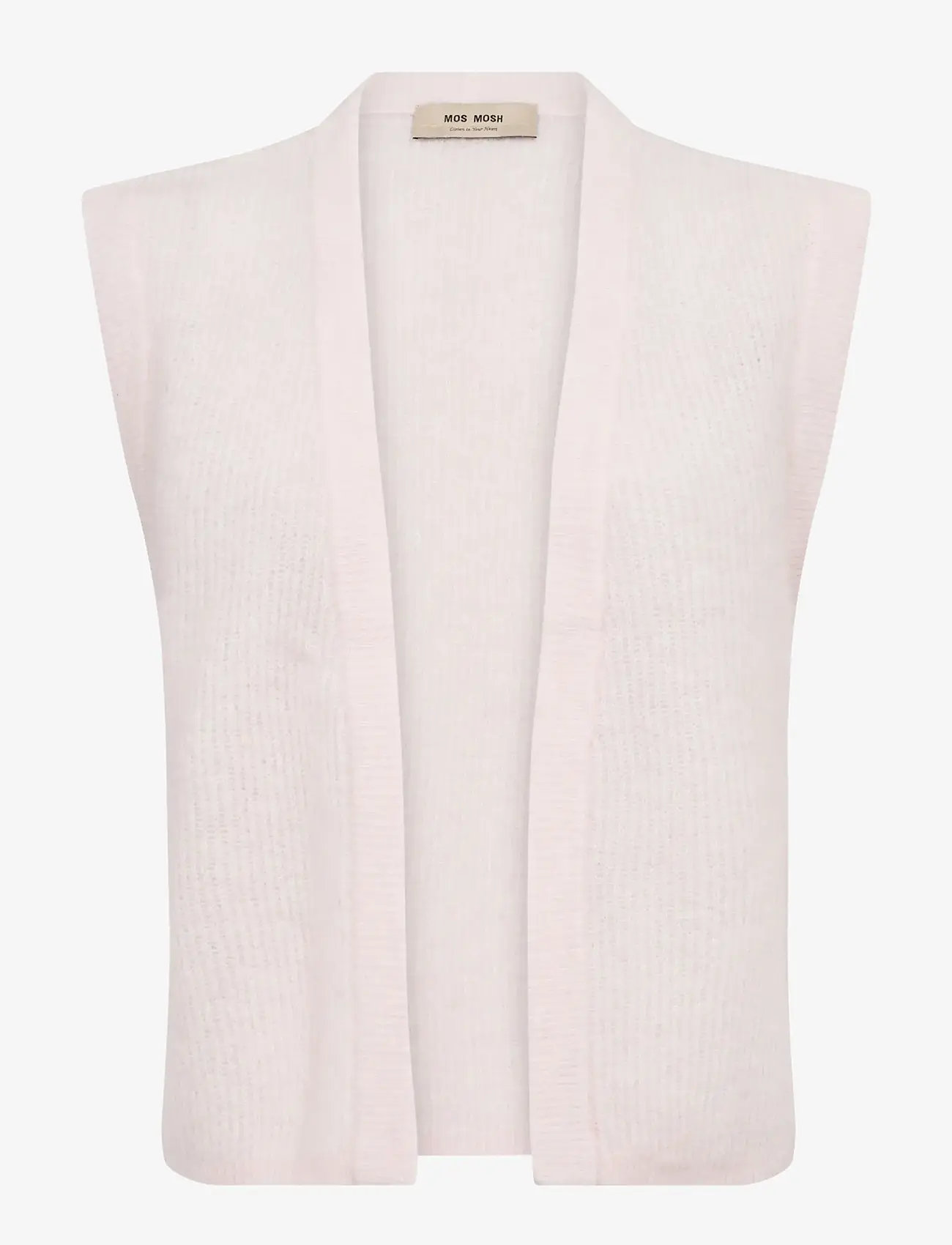 MOS MOSH - MMThora Knit Vest - knitted vests - ballet slipper - 0