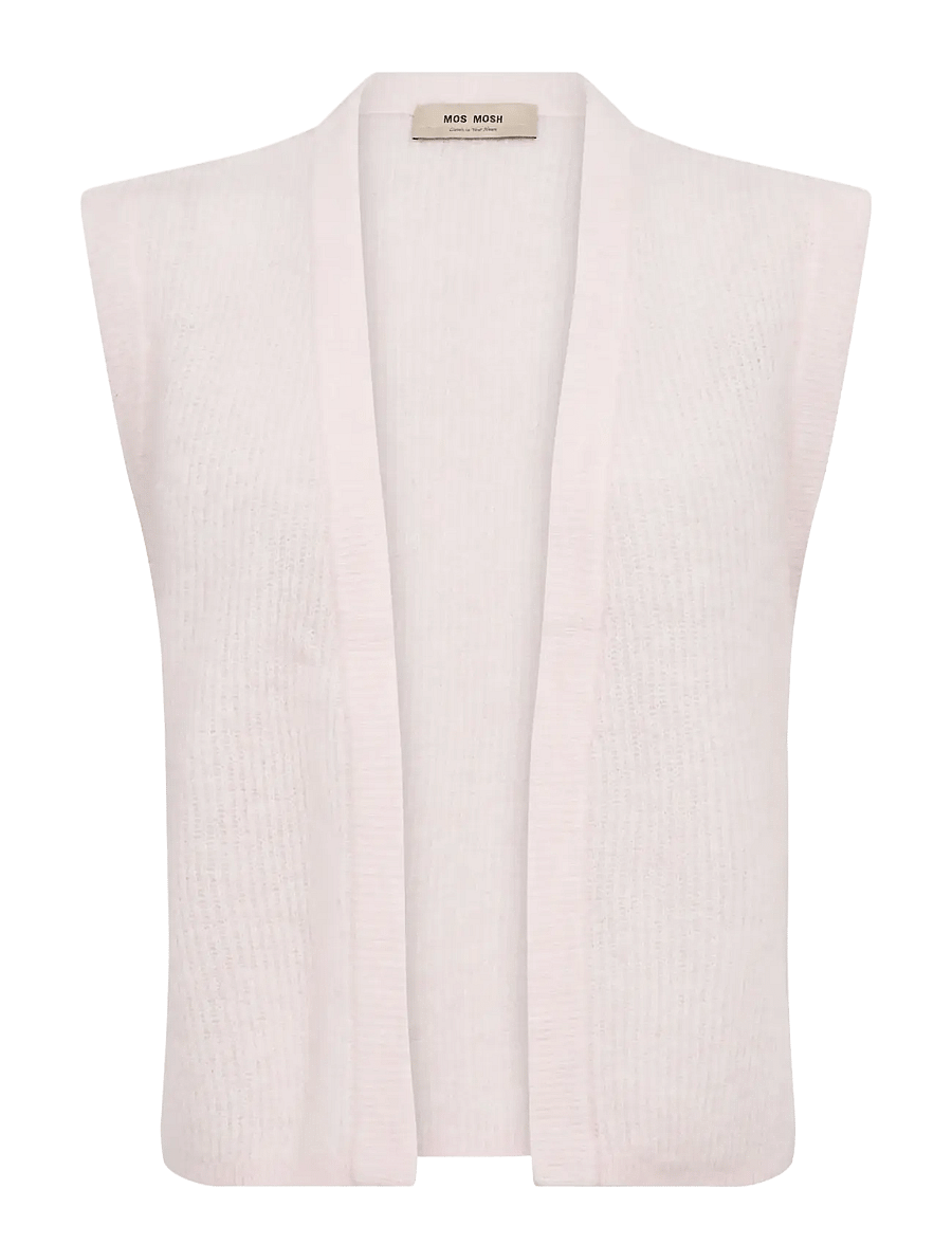 MOS MOSH - MMThora Knit Vest - strickwesten - ballet slipper - 1