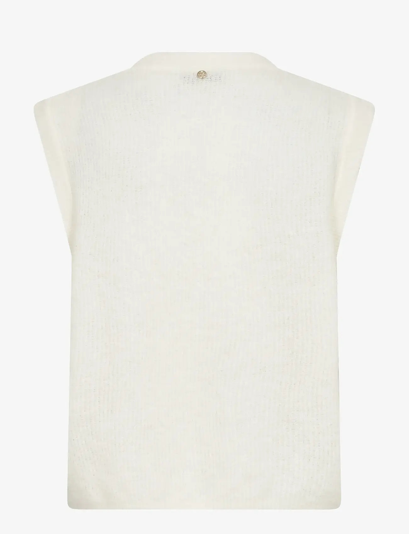 MOS MOSH - MMThora Knit Vest - kootud vestid - ecru - 2