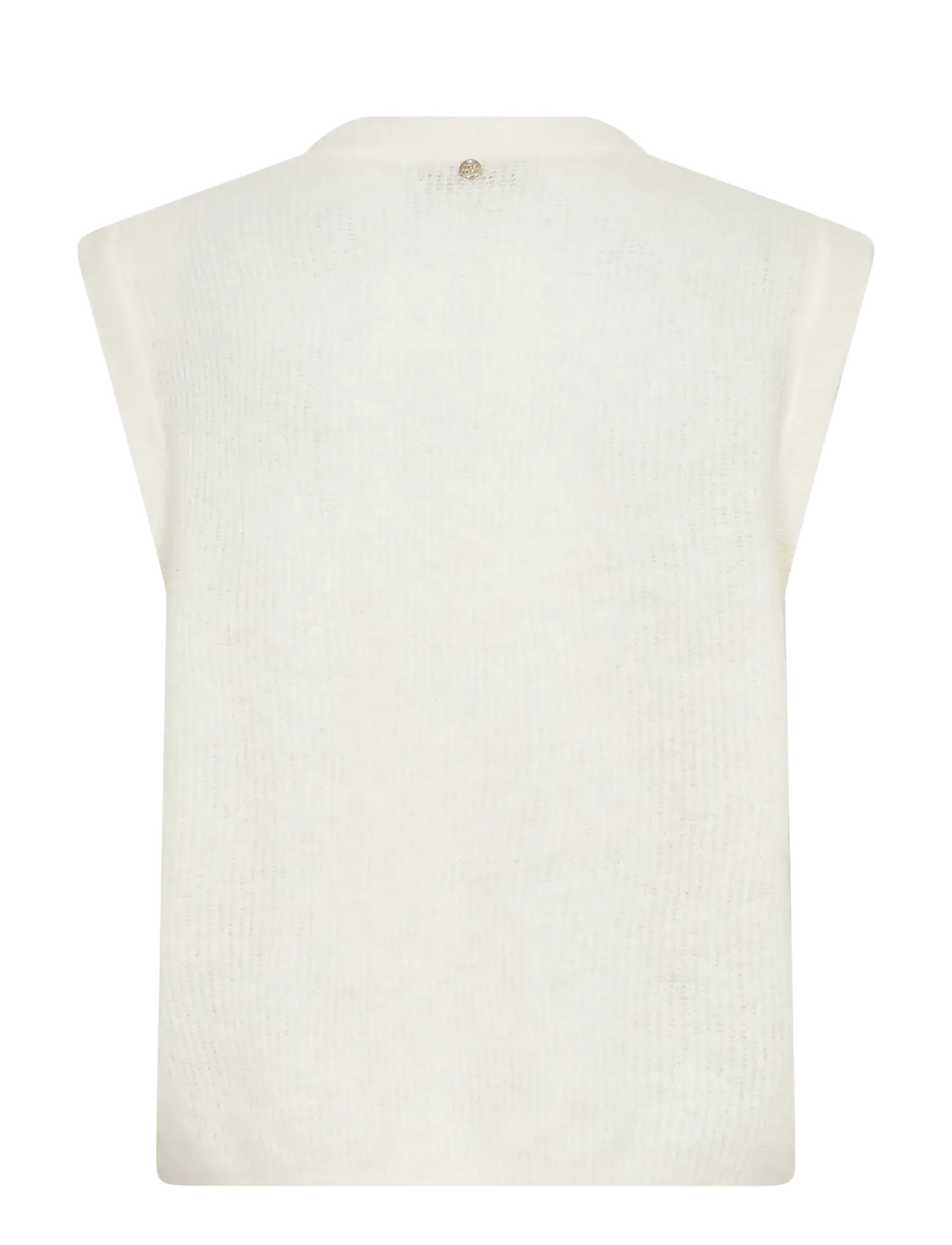 MOS MOSH - MMThora Knit Vest - kootud vestid - ecru - 2