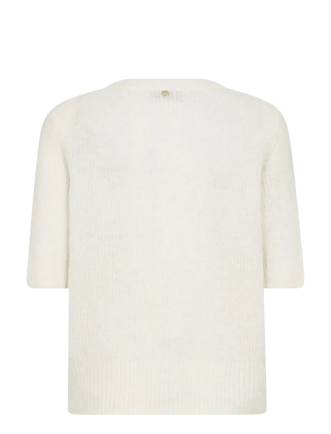 MOS MOSH - MMThora SS Knit Cardigan - koftor - ecru - 2
