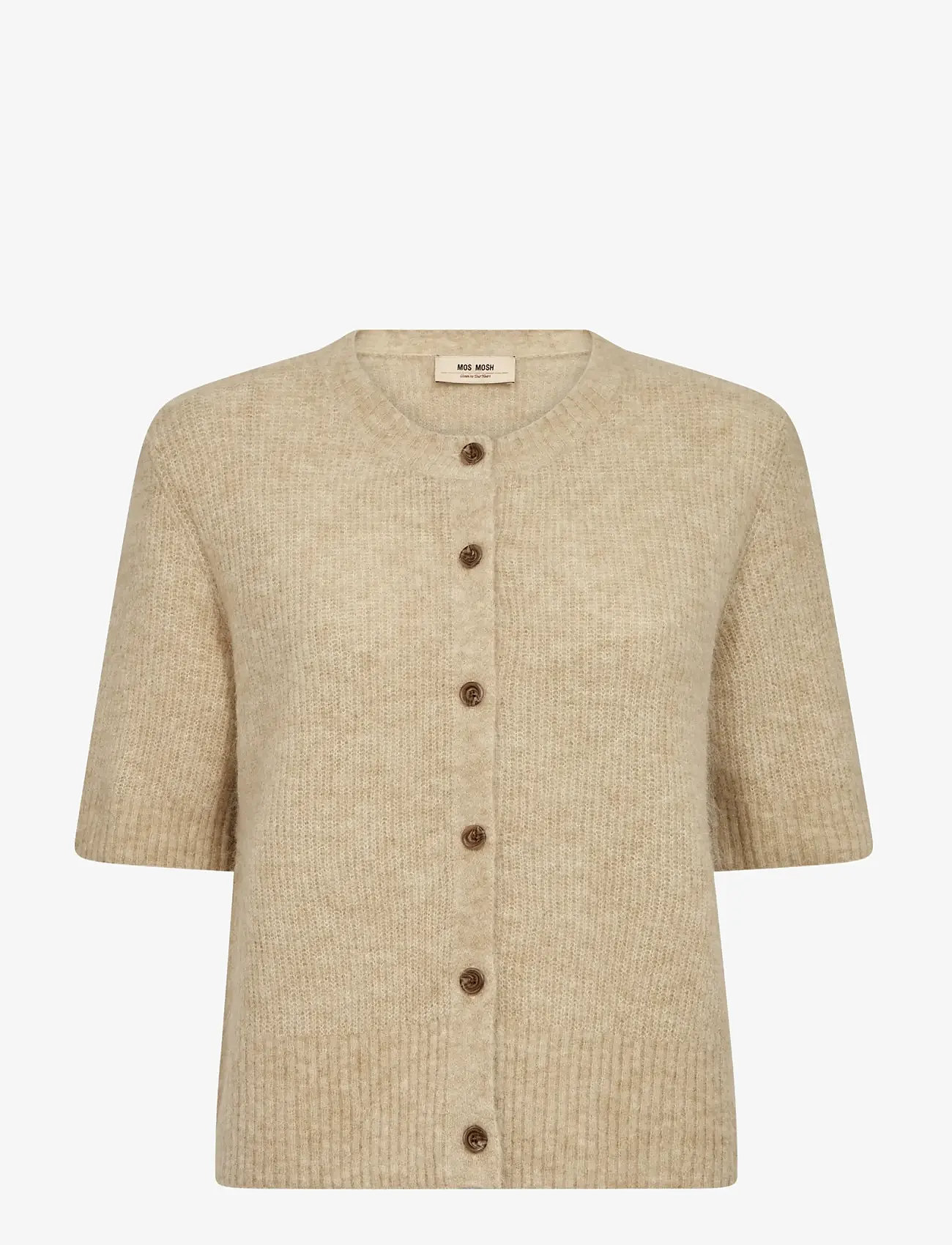 MOS MOSH - MMThora SS Knit Cardigan - cardigans - twill - 1