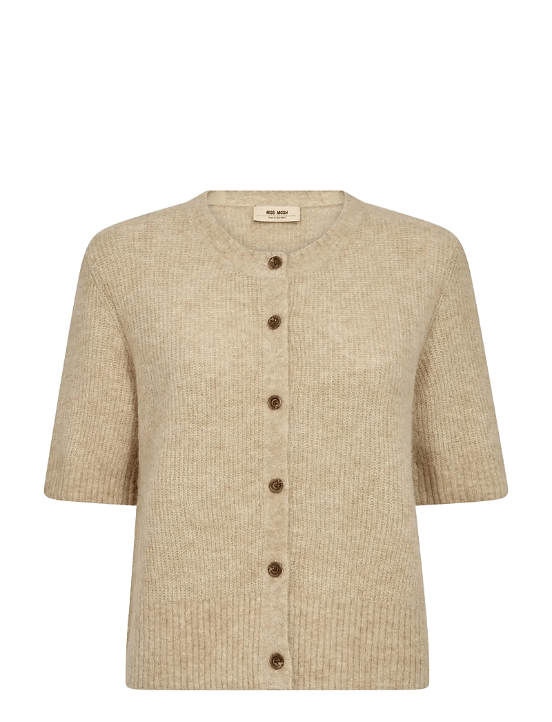 MOS MOSH - MMThora SS Knit Cardigan - cardigans - twill - 1