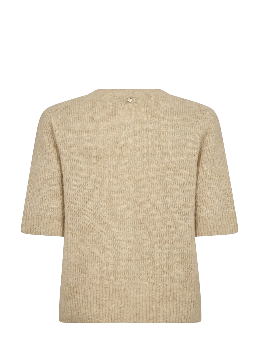 MOS MOSH - MMThora SS Knit Cardigan - koftor - twill - 2