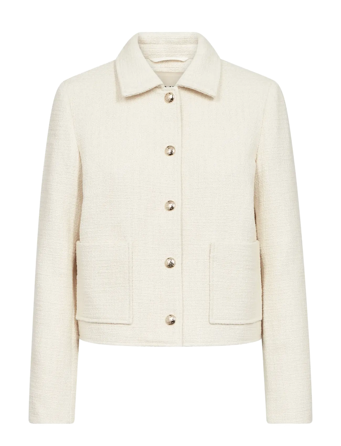 MOS MOSH MMNilsa Bobb Jacket - Mantlid ja jakid - ECRU / cream