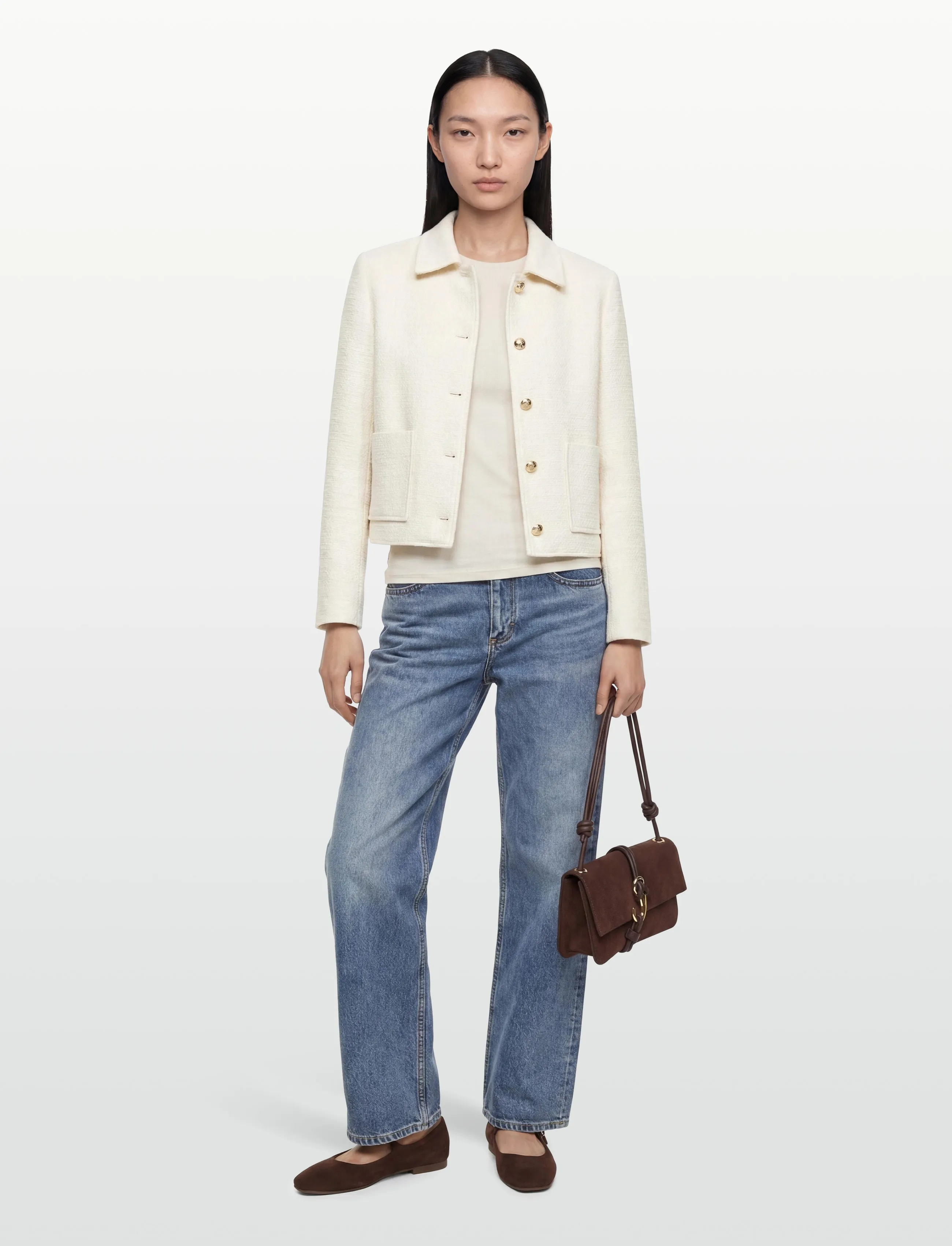 MOS MOSH MMNilsa Bobb Jacket - Joped - ECRU / cream