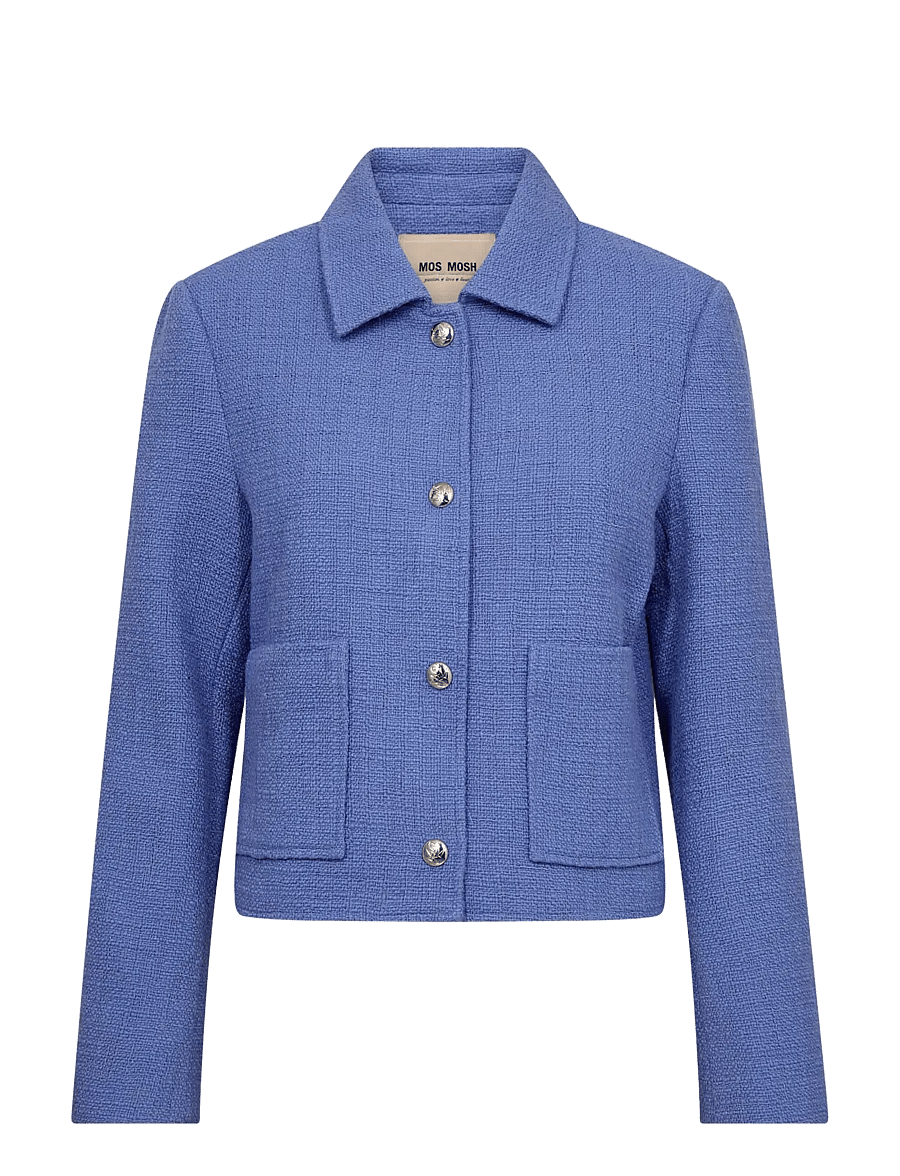 MOS MOSH - MMNilsa Bobb Jacket - leichte jacken - ultramarine - 1