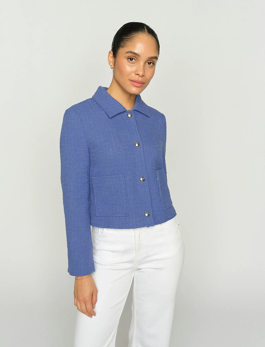 MOS MOSH - MMNilsa Bobb Jacket - leichte jacken - ultramarine - 0