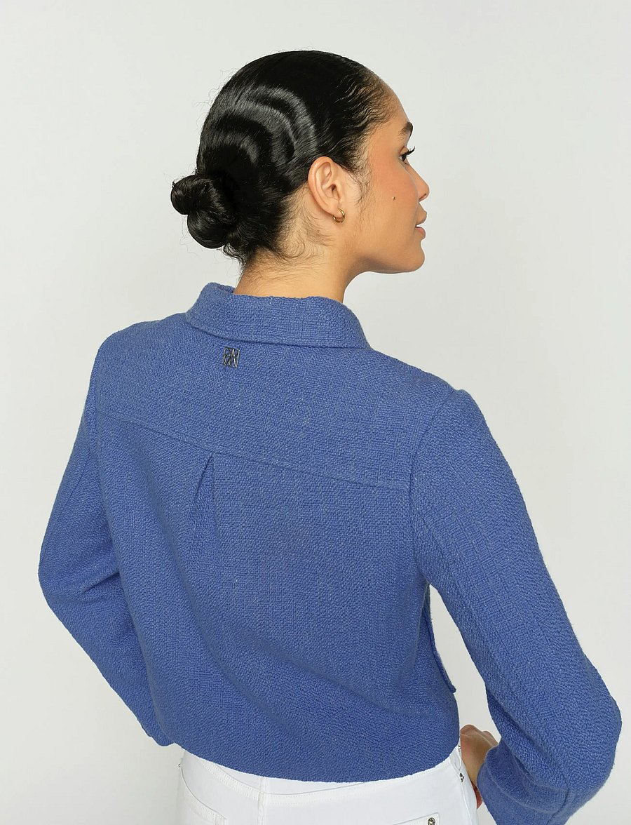 MOS MOSH - MMNilsa Bobb Jacket - leichte jacken - ultramarine - 3