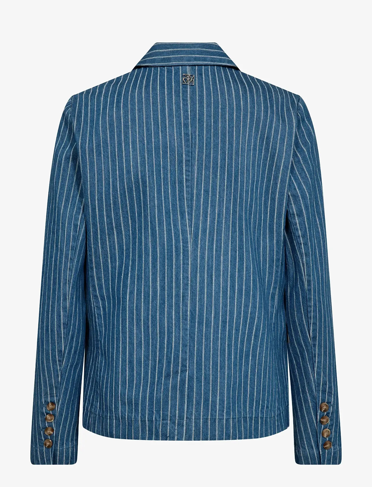 MOS MOSH - MMBeline Virto Blazer - dubbelknäppta kavajer - mid blue - 1