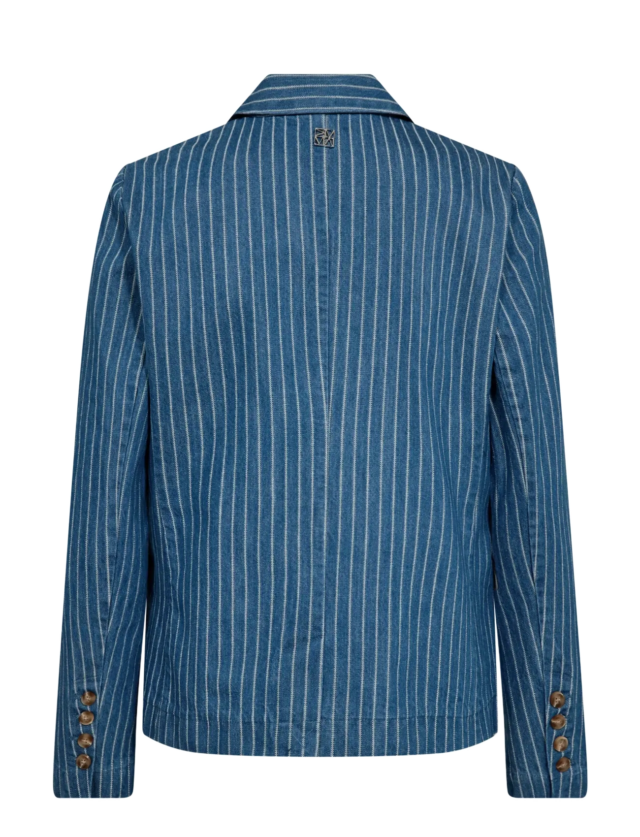MOS MOSH - MMBeline Virto Blazer - dvieiliai švarkai - mid blue - 2