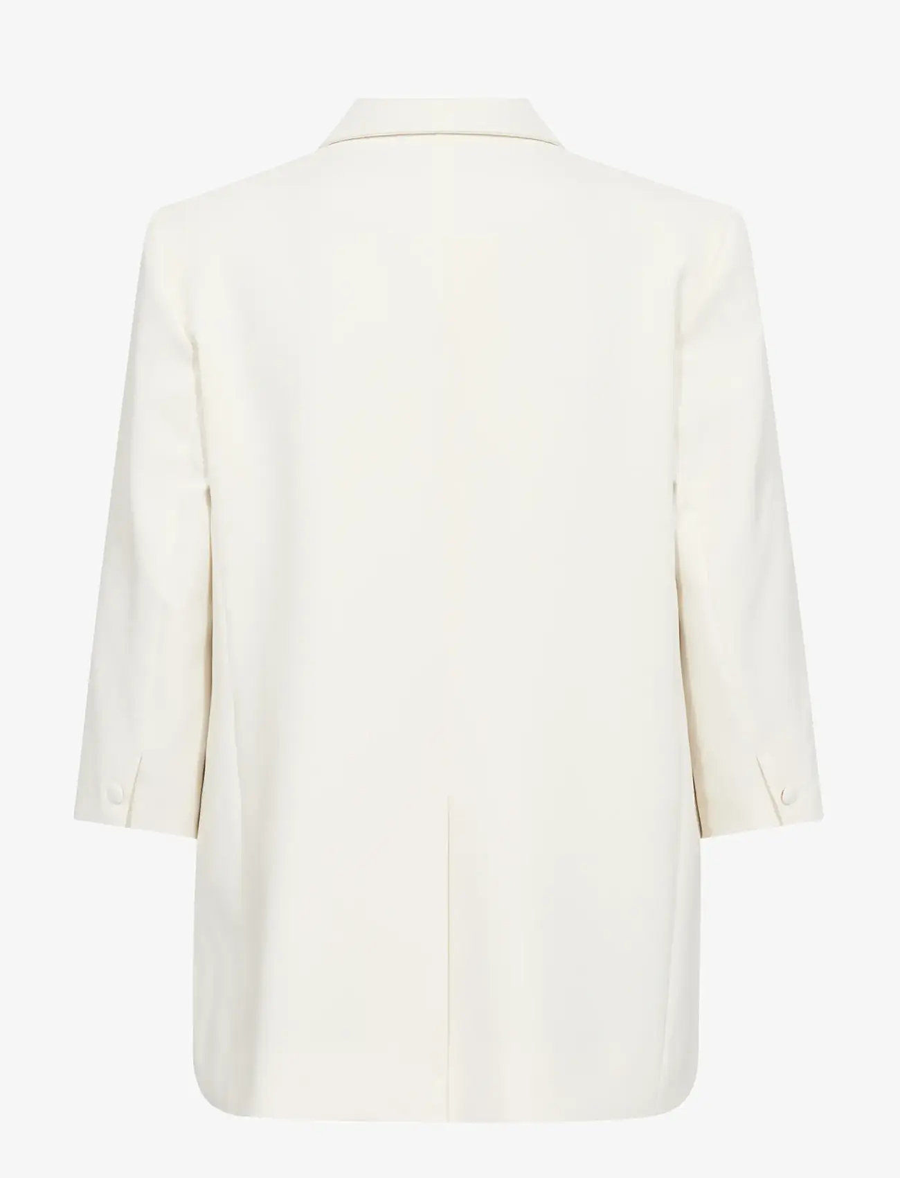 MOS MOSH - MMJunie Miley Blazer - enkeltradede blazere - ecru - 1