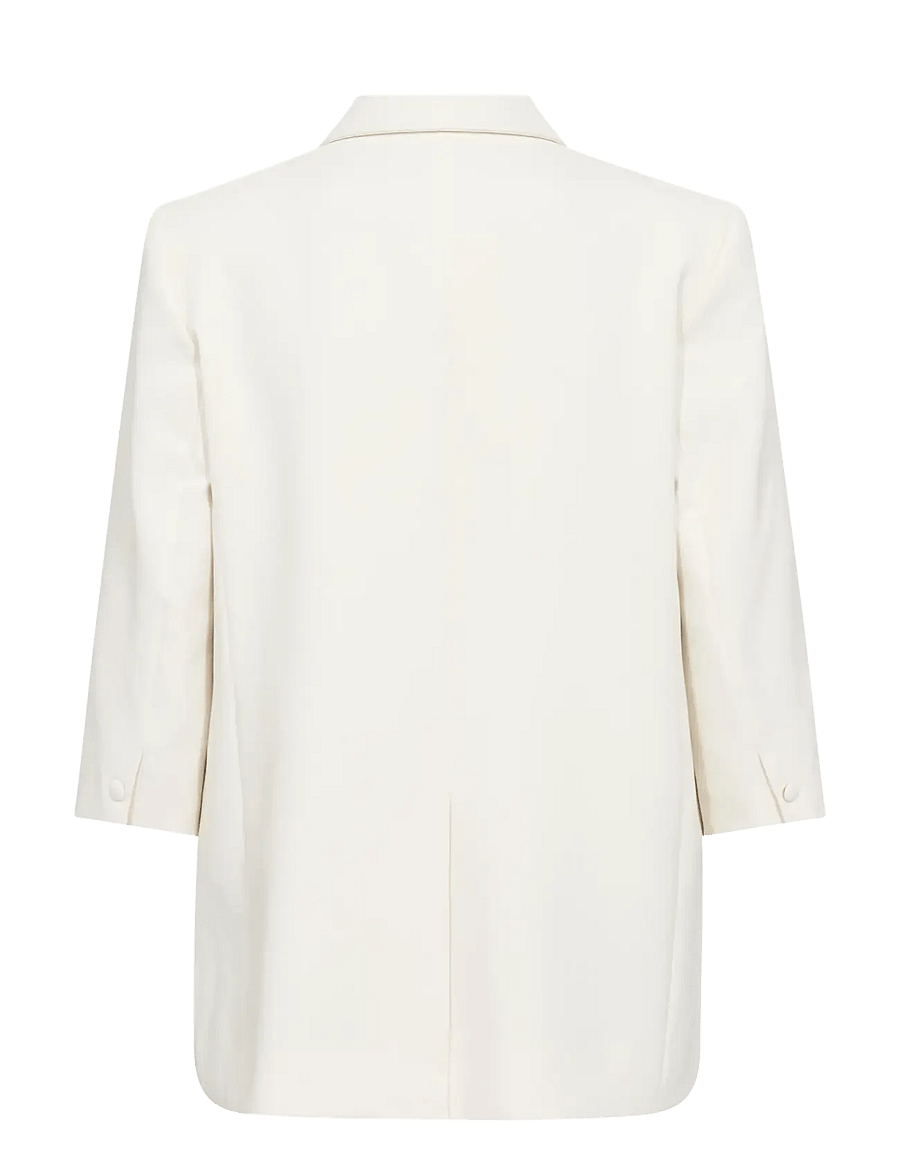 MOS MOSH - MMJunie Miley Blazer - einreihige blazer - ecru - 2
