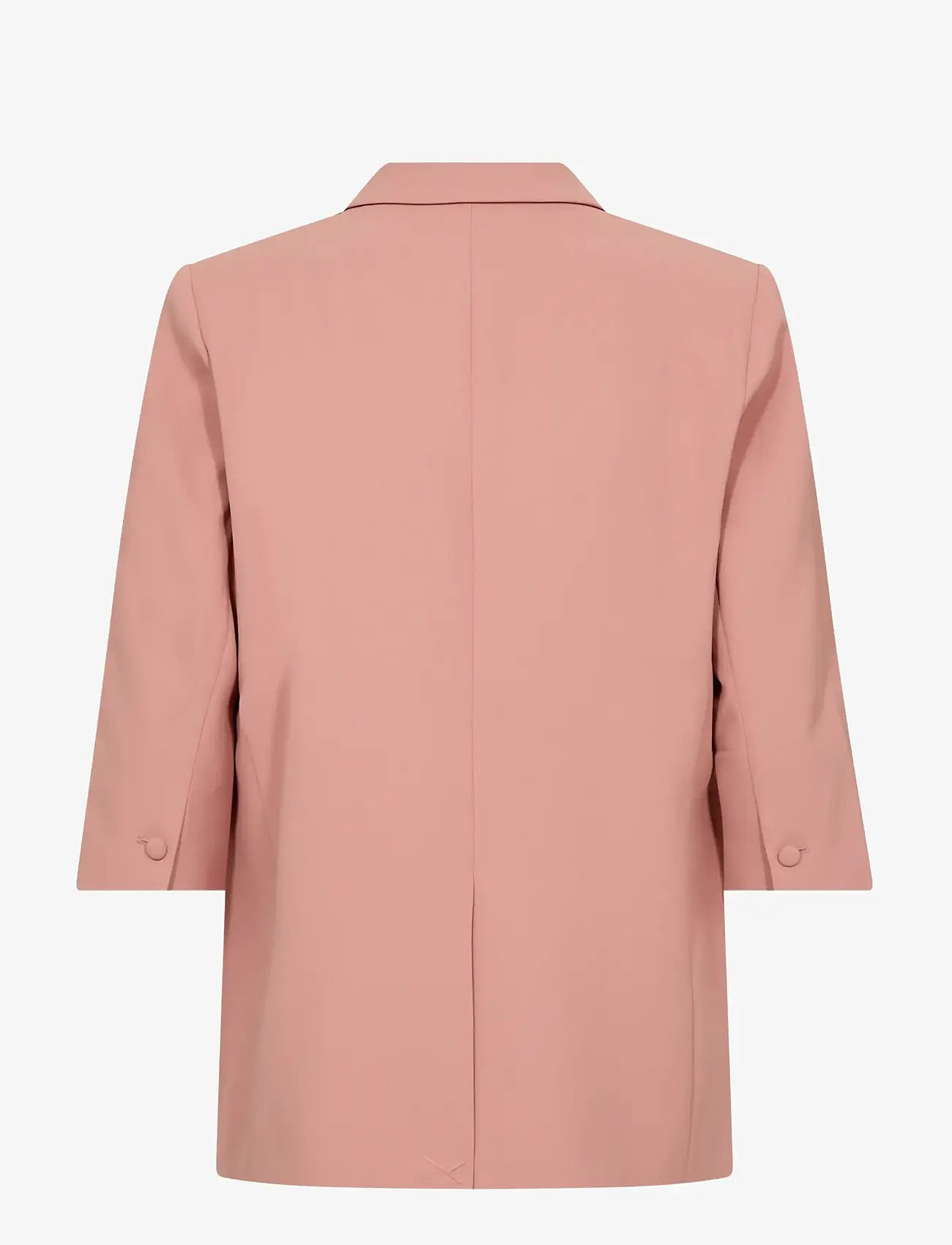 MOS MOSH - MMJunie Miley Blazer - enkeltradede blazere - peachy - 2