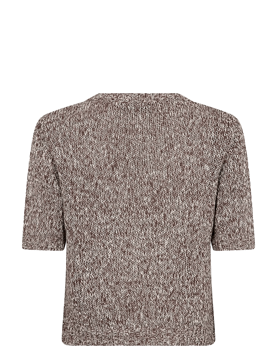 MOS MOSH - MMElio SS Knit Cardigan - strickjacken - coffee quartz - 2