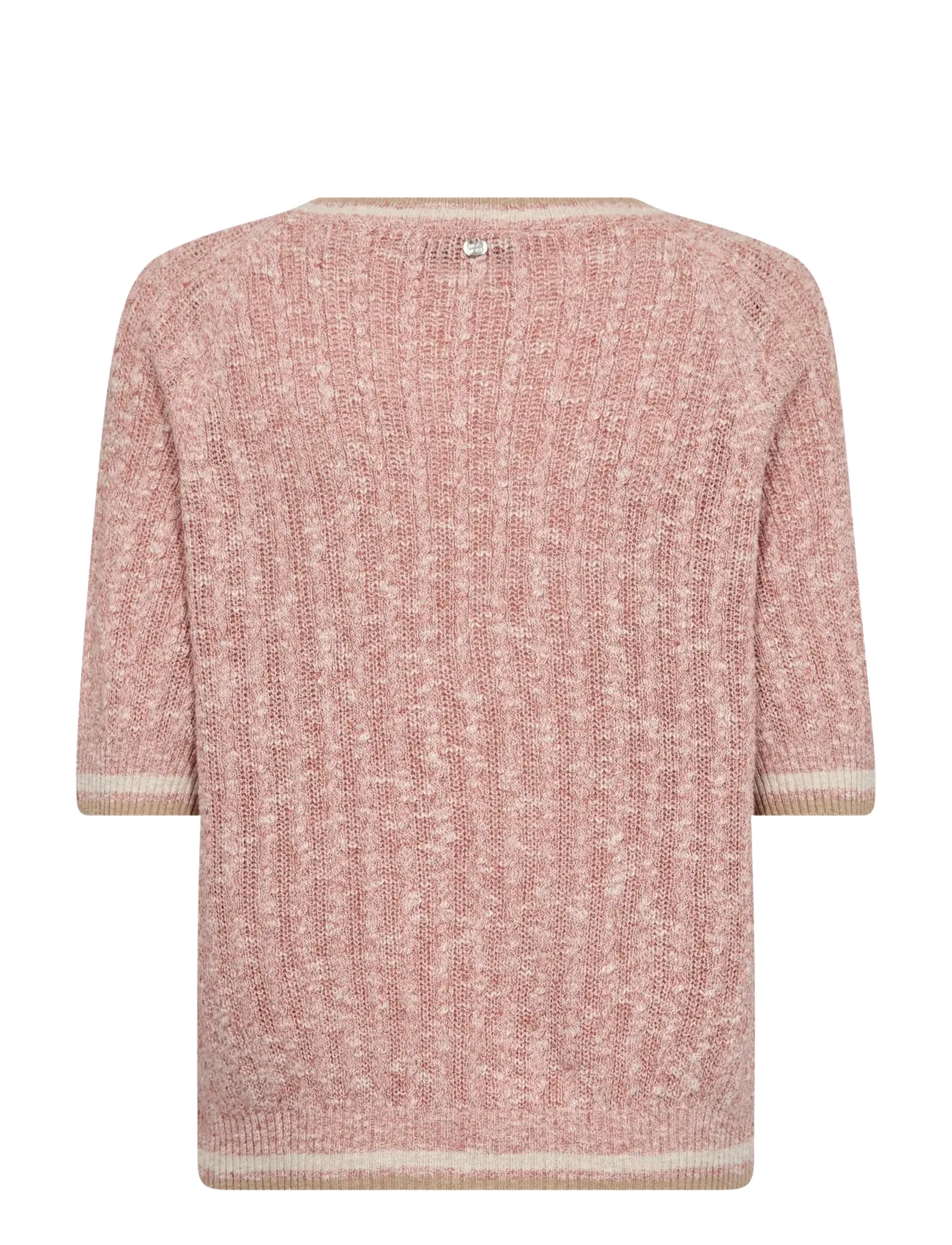 MOS MOSH - MMMarisola Line SS Linen Knit - peachy - 2
