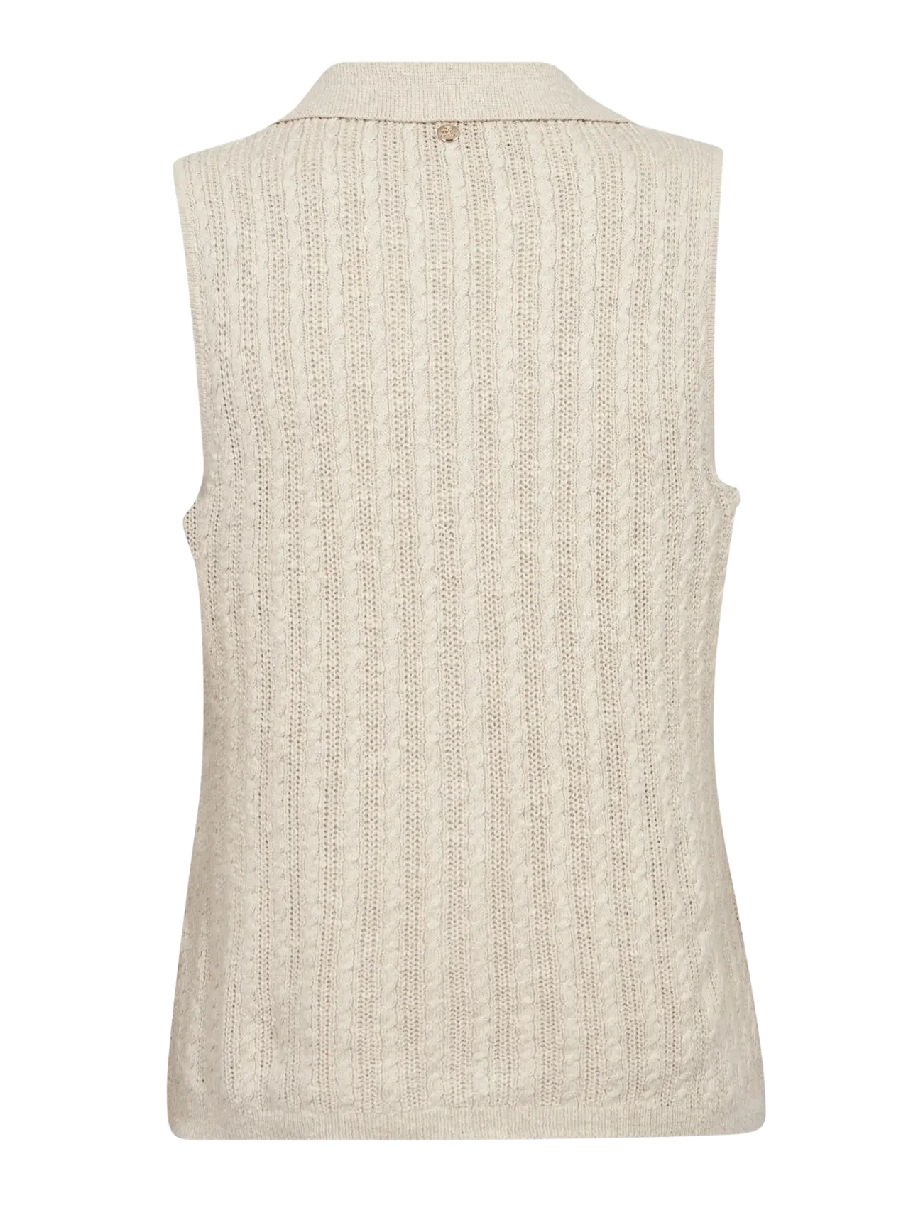 MOS MOSH - MMRinja Marisol Line Knit Top - linnen - ecru - 2