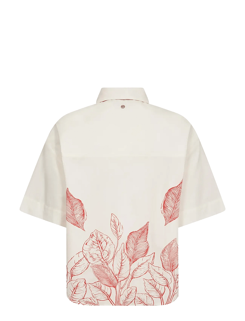 MOS MOSH - MMSaras Monochrome Shirt - chemises à manches courtes - ecru - 2