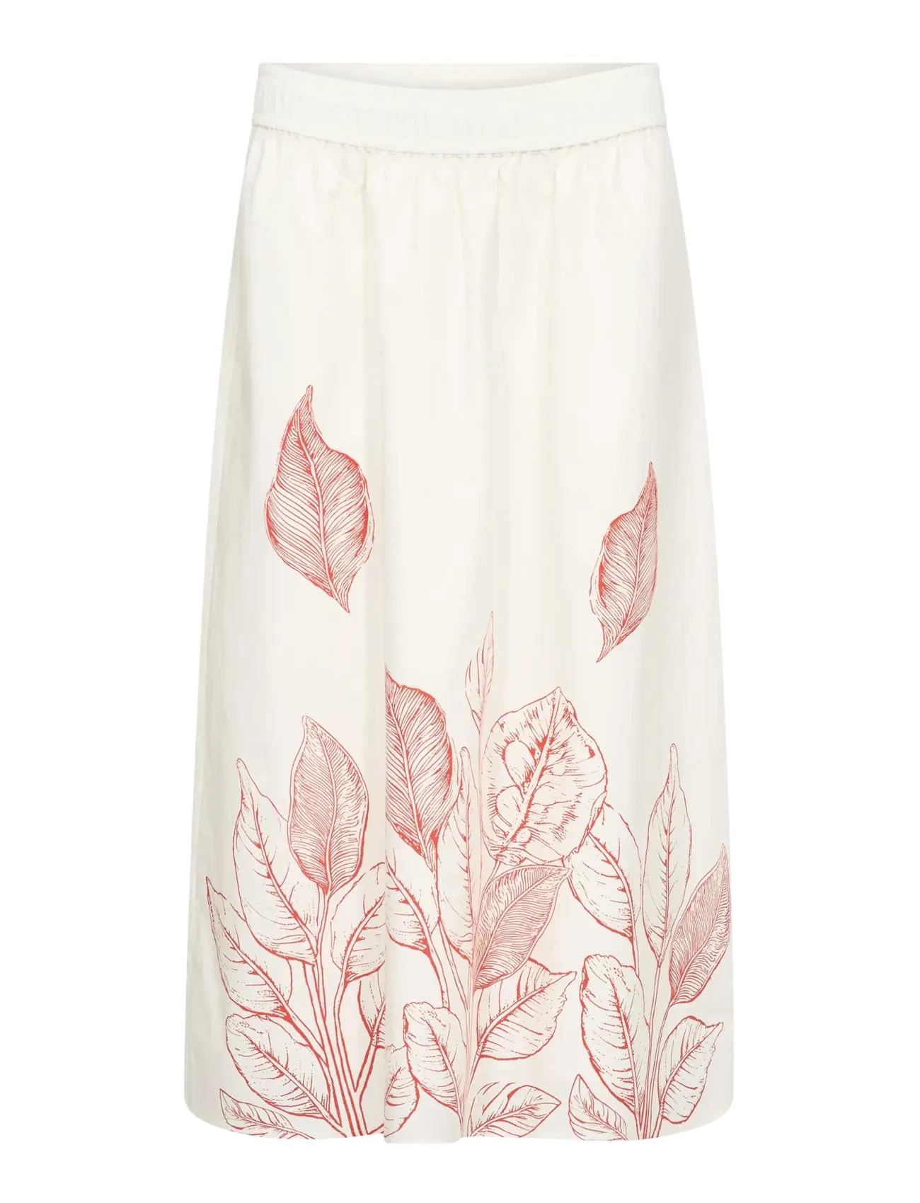 MOS MOSH MMTessan Monochrome Skirt - Mode trends - ECRU / cream