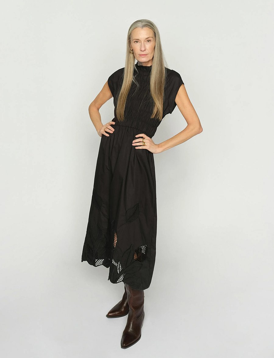 MOS MOSH - MMAria Mono Dress - sommerkleider - black - 0