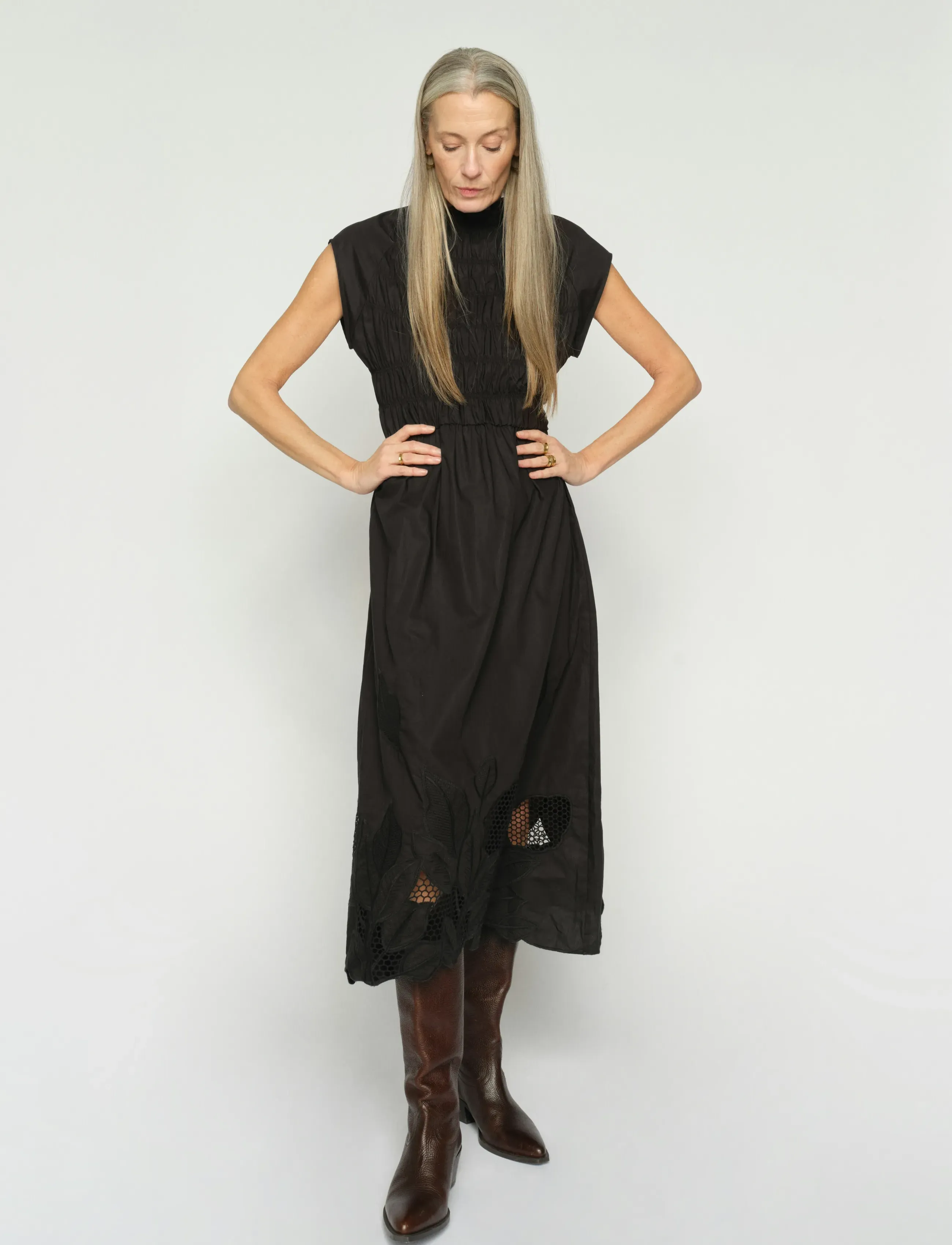 MOS MOSH - MMAria Mono Dress - suvekleidid - black - 3