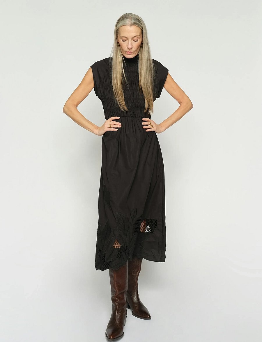 MOS MOSH - MMAria Mono Dress - sommerkleider - black - 3