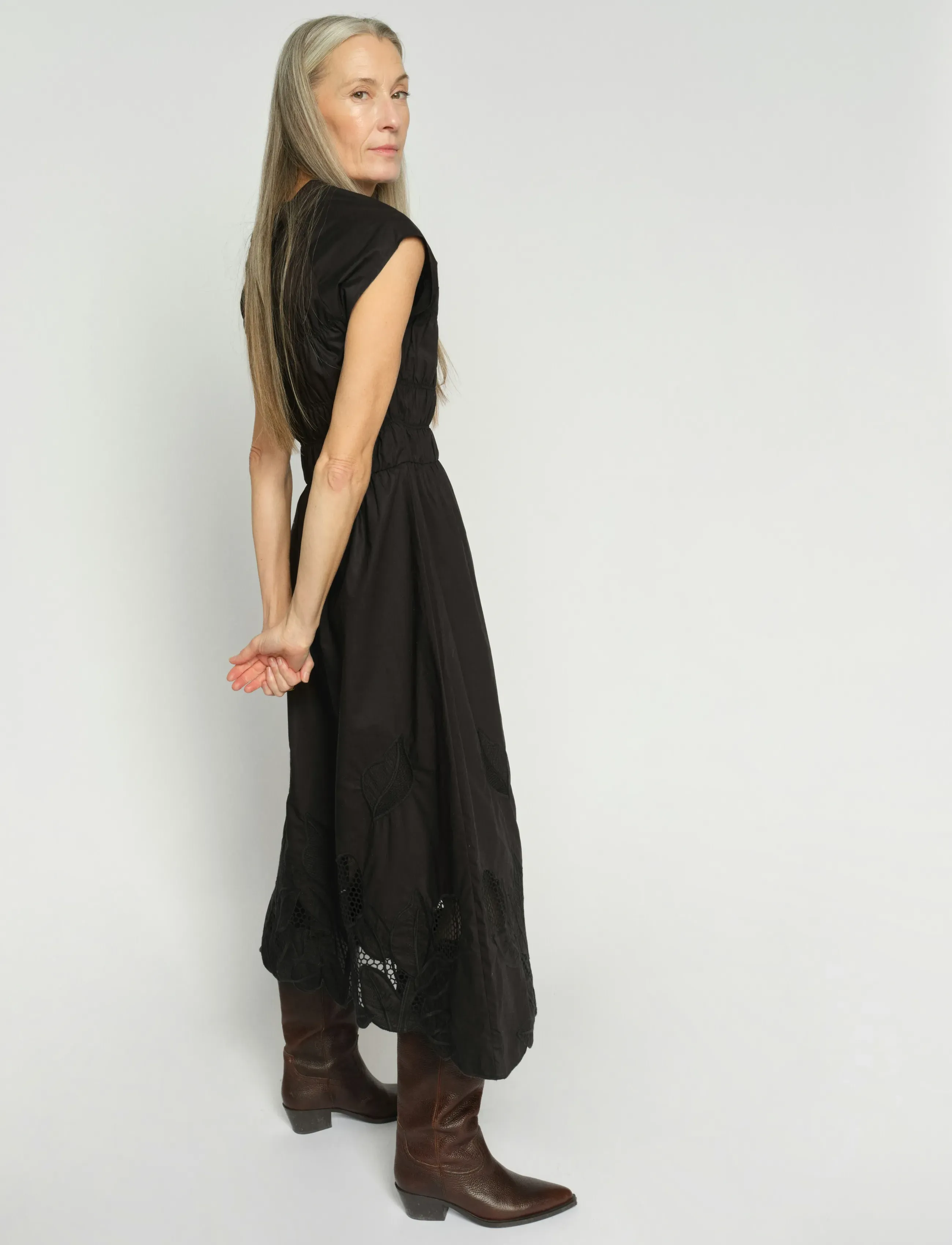 MOS MOSH - MMAria Mono Dress - suvekleidid - black - 4