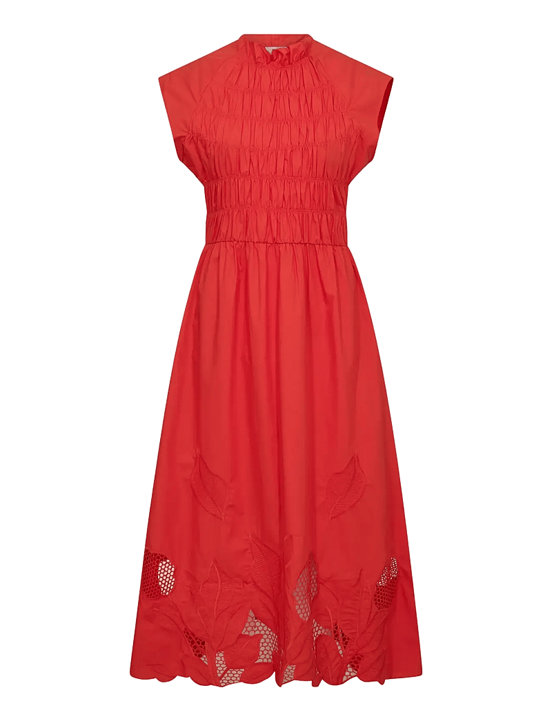 MOS MOSH - MMAria Mono Dress - summer dresses - spicy orange - 1