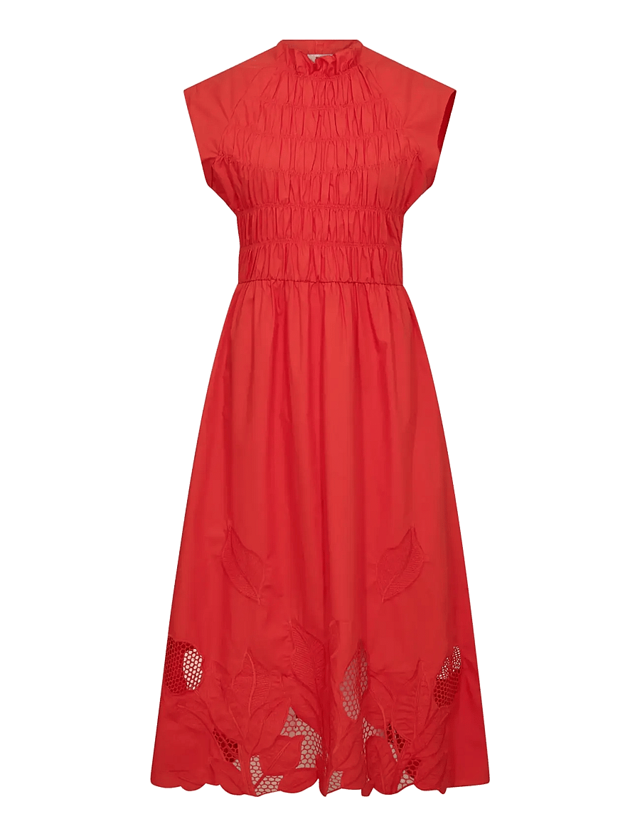 MOS MOSH - MMAria Mono Dress - sommerkleider - spicy orange - 1