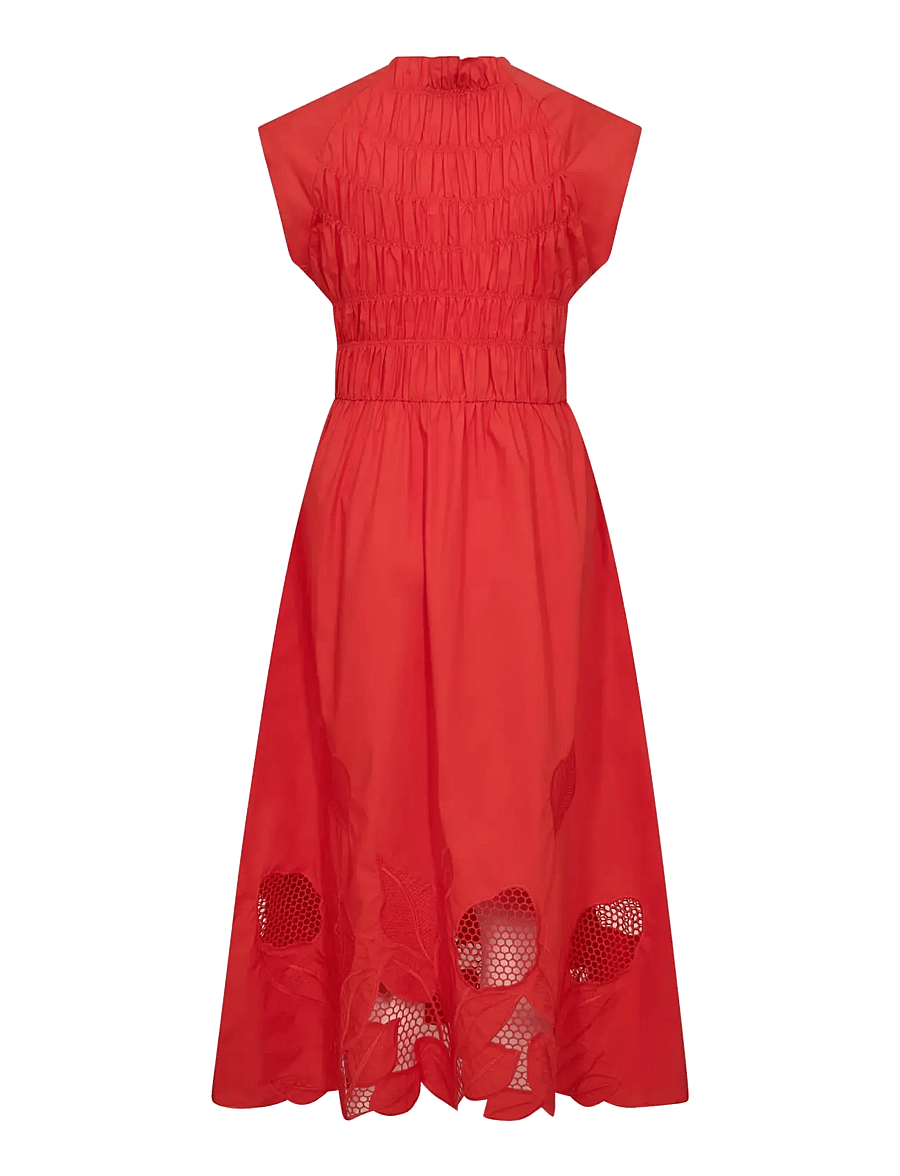 MOS MOSH - MMAria Mono Dress - sommerkleider - spicy orange - 2