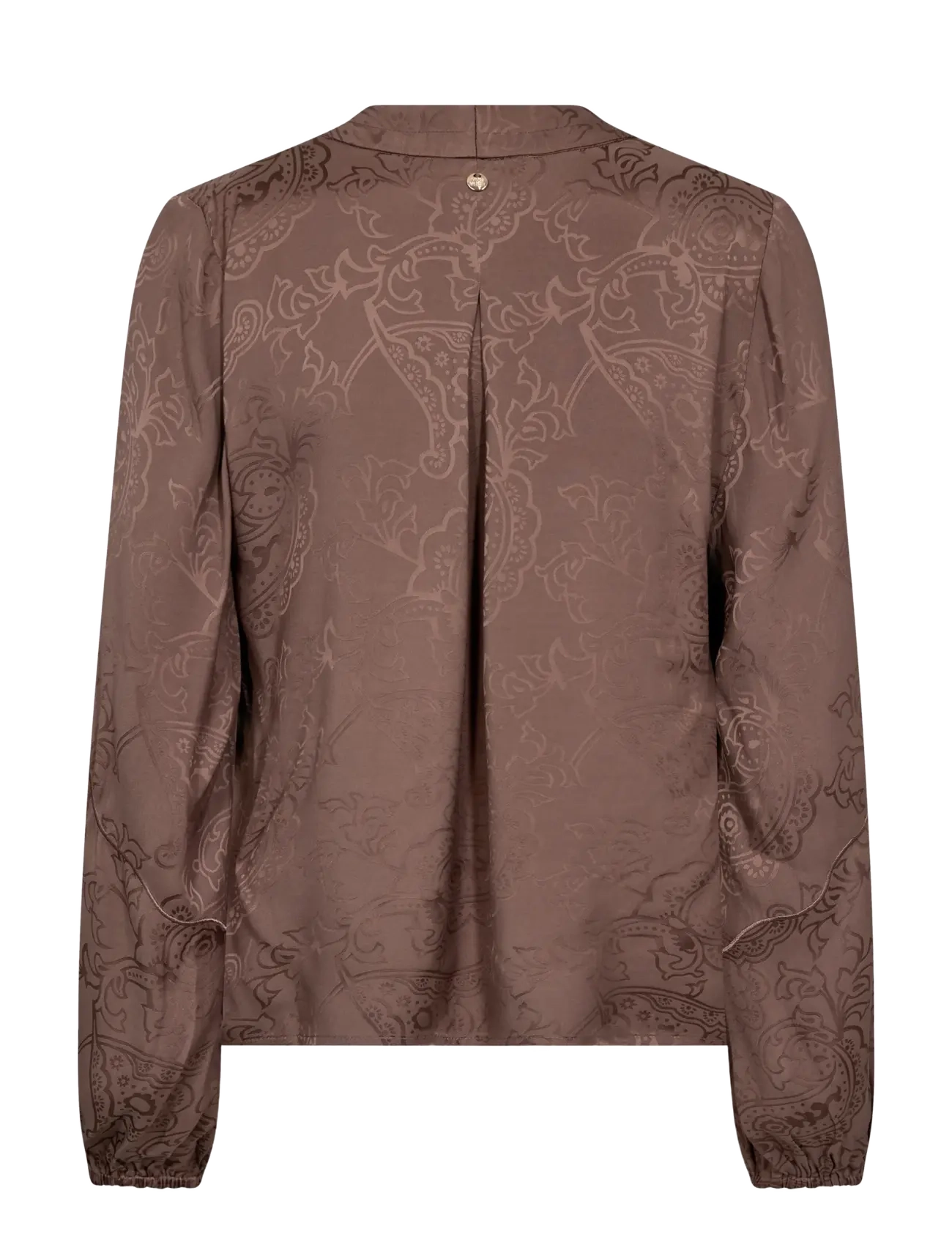 MOS MOSH - MMHefa Paisleya Blouse - långärmade blusar - coffee quartz - 2