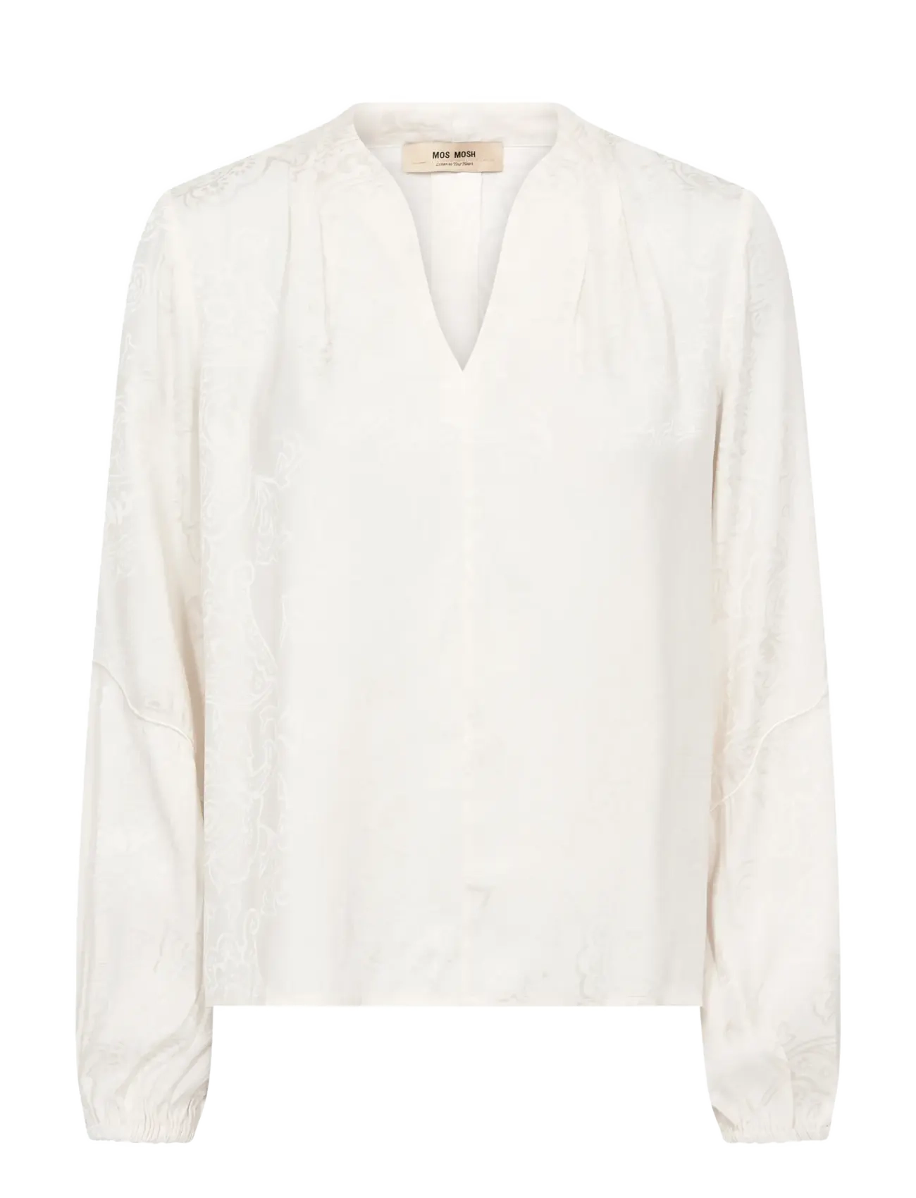 MOS MOSH MMHefa Paisleya Blouse - Kläder - ECRU / cream
