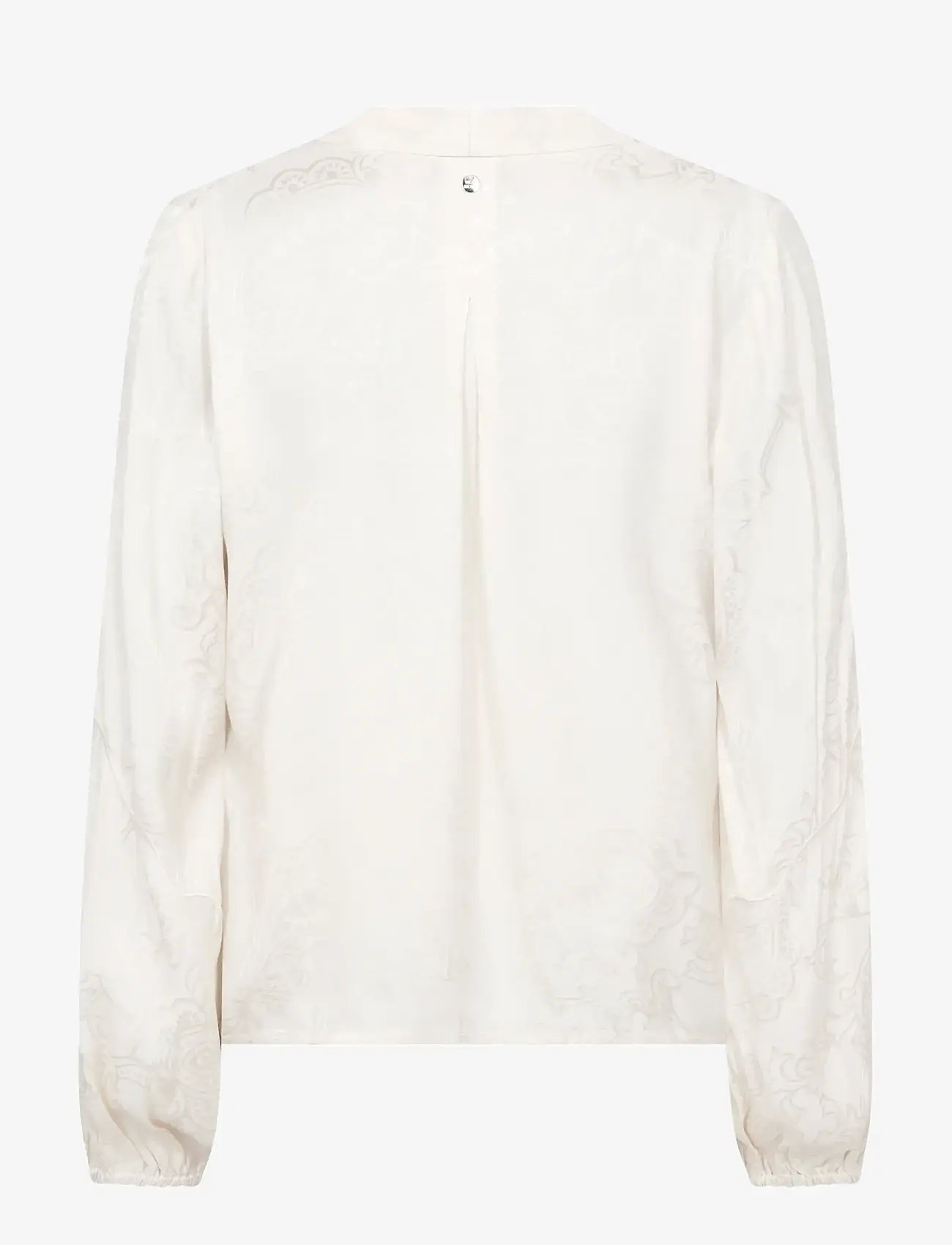 MOS MOSH - MMHefa Paisleya Blouse - långärmade blusar - ecru - 2