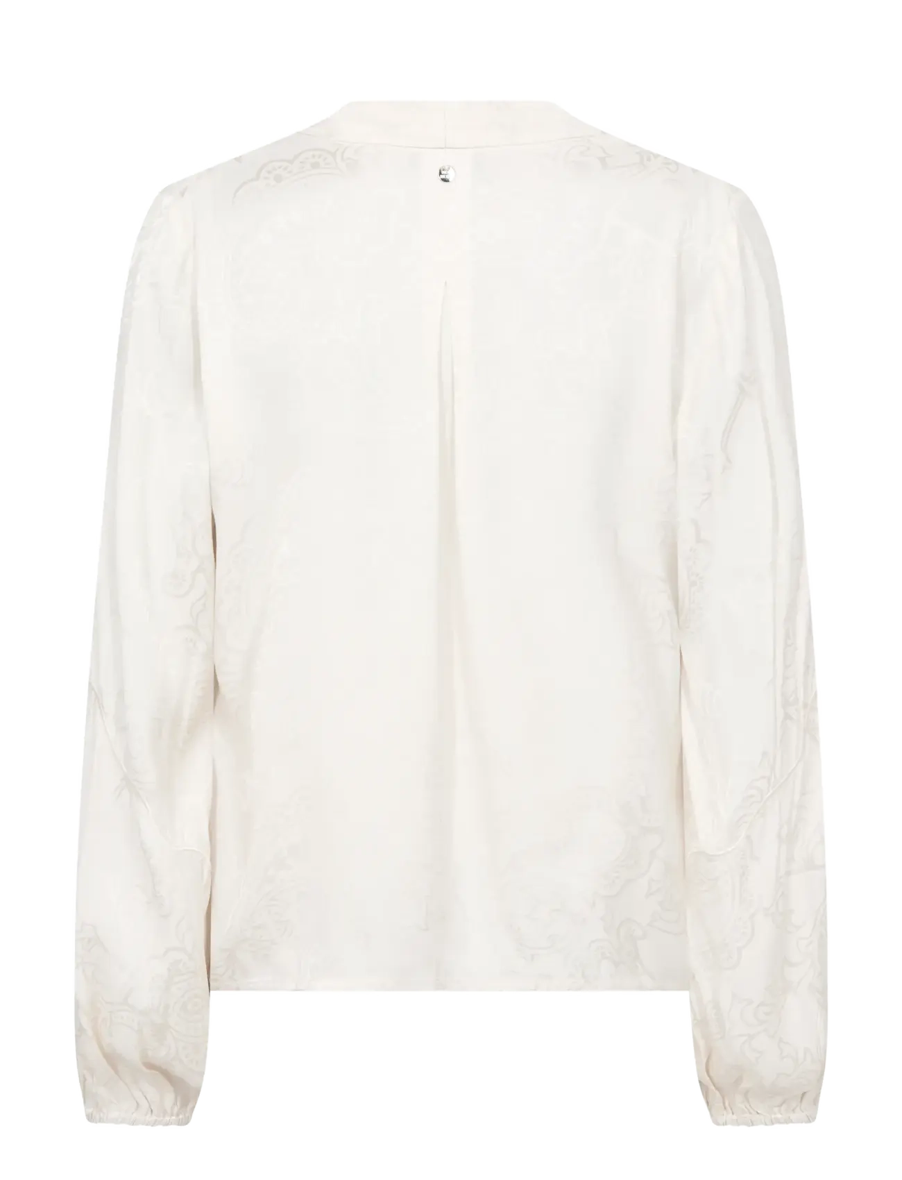 MOS MOSH - MMHefa Paisleya Blouse - långärmade blusar - ecru - 2