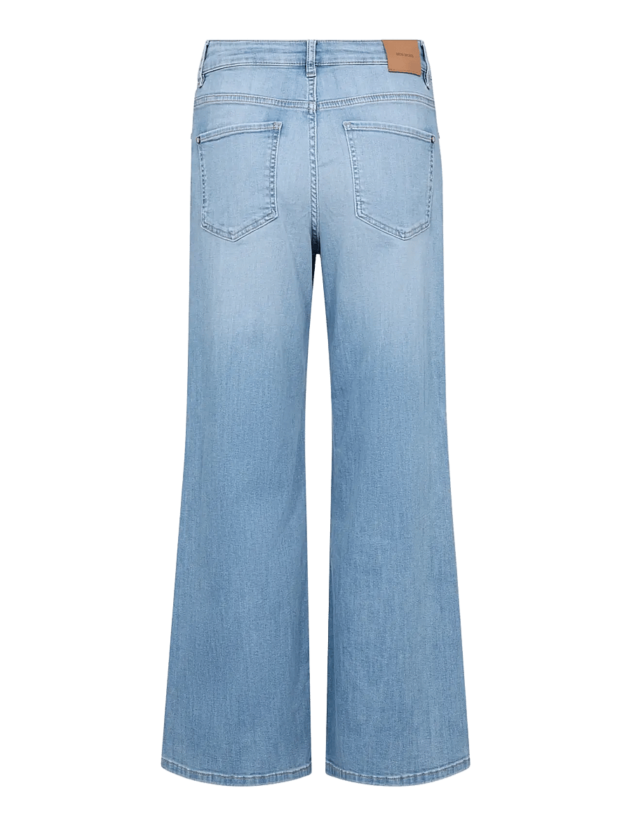 MOS MOSH - MMDara Salute Jeans - wide leg jeans - blue - 2