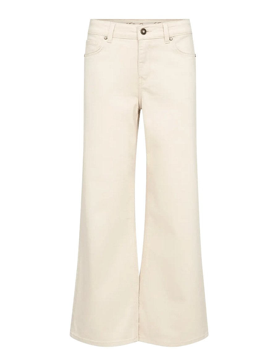 MOS MOSH - MMDara Salute Jeans - víðar gallabuxur - clay - 1