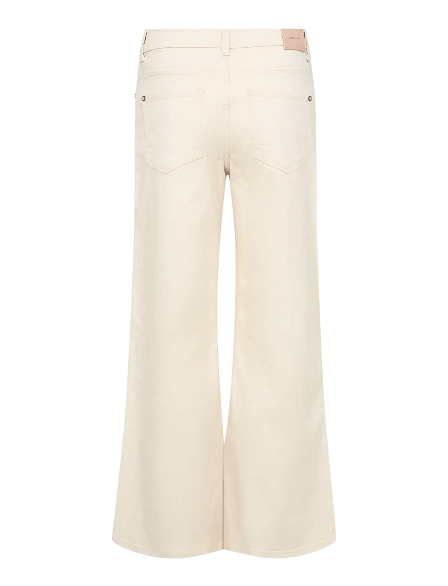MOS MOSH - MMDara Salute Jeans - víðar gallabuxur - clay - 2