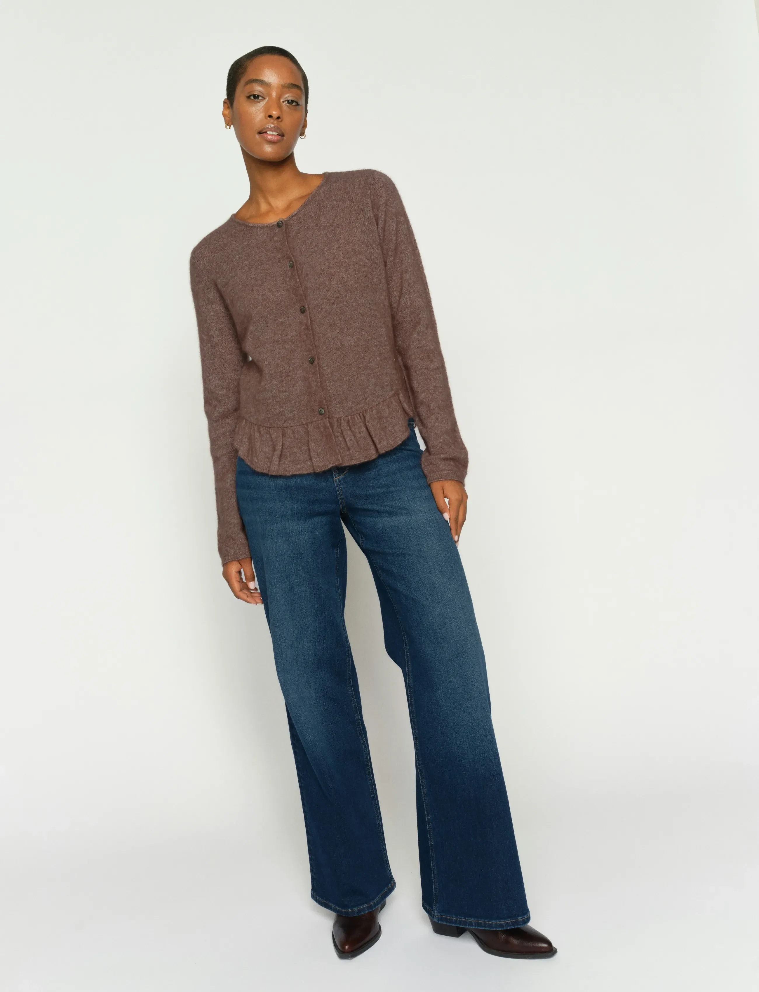 MOS MOSH MMDara Salute  Jeans - Vide jeans - DARK BLUE / navy