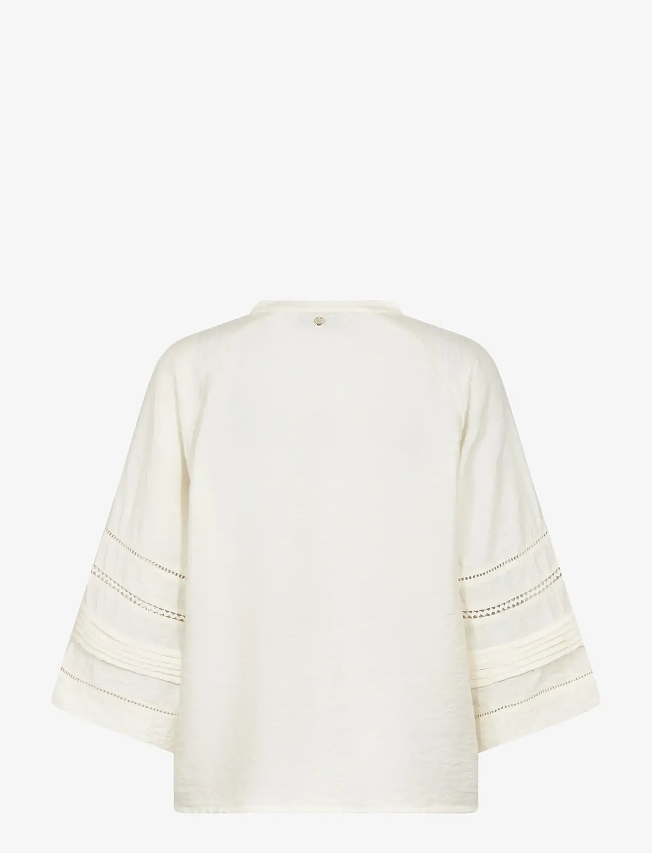 MOS MOSH - MMAleysa Nila Blouse - pikkade varrukatega pluusid - ecru - 2