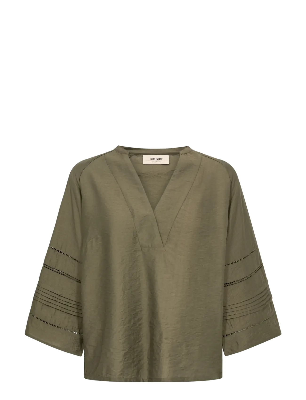 MOS MOSH MHerrenysa Nila Bluse Khaki - XS - Damen