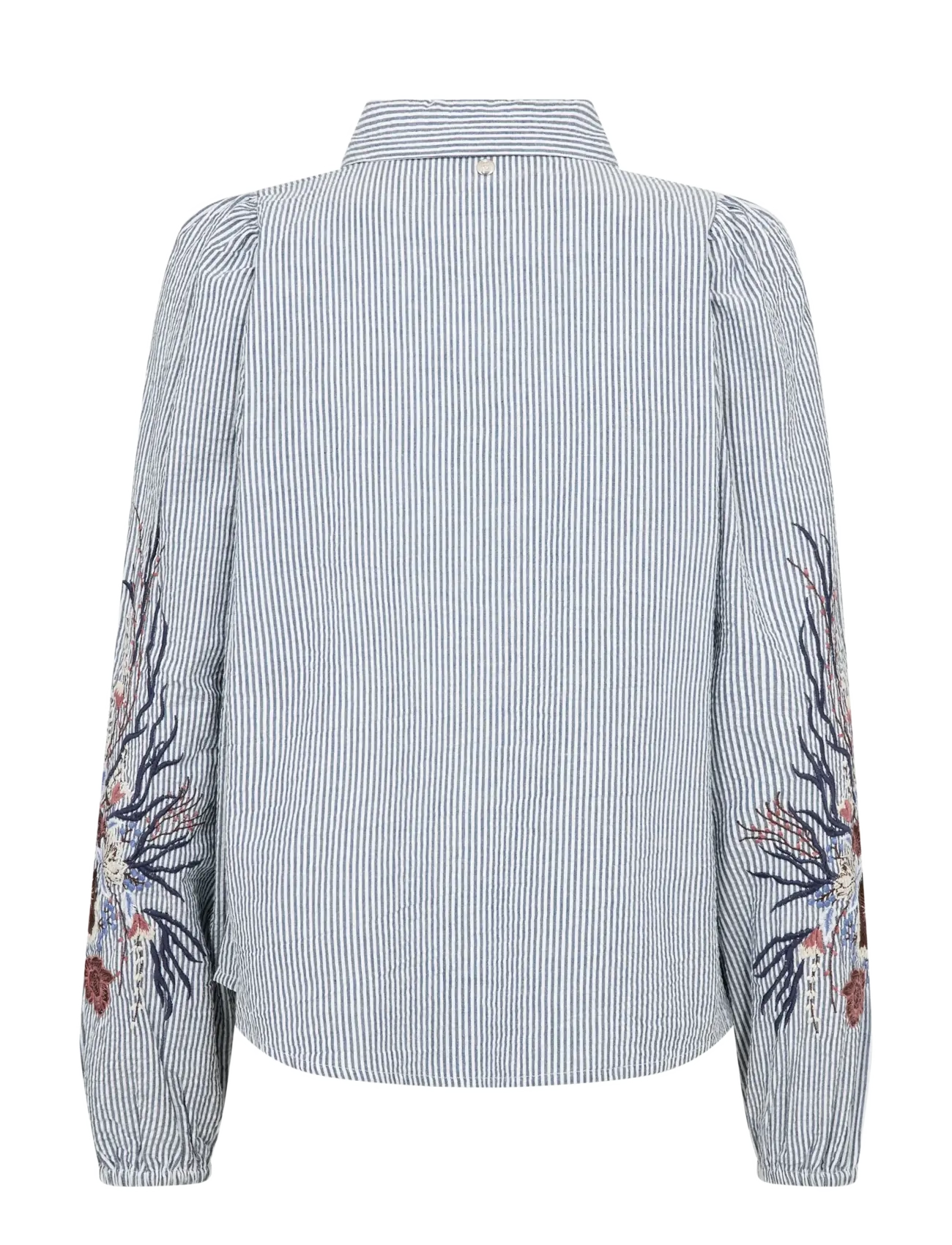 MOS MOSH - MMCiu Oxfo Shirt - langärmlige hemden - crown blue - 2