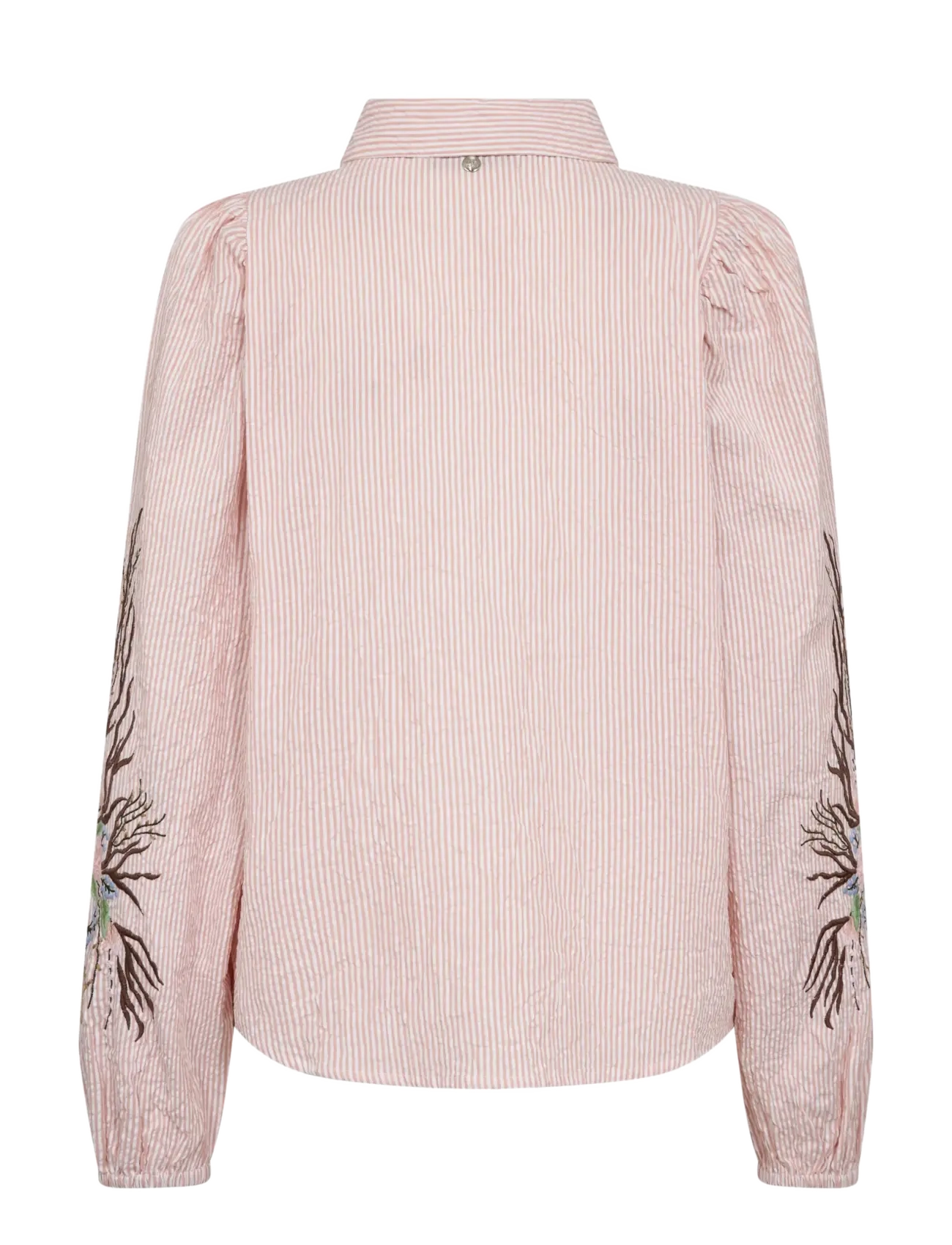 MOS MOSH - MMCiu Oxfo Shirt - pikkade varrukatega särgid - peachy - 2