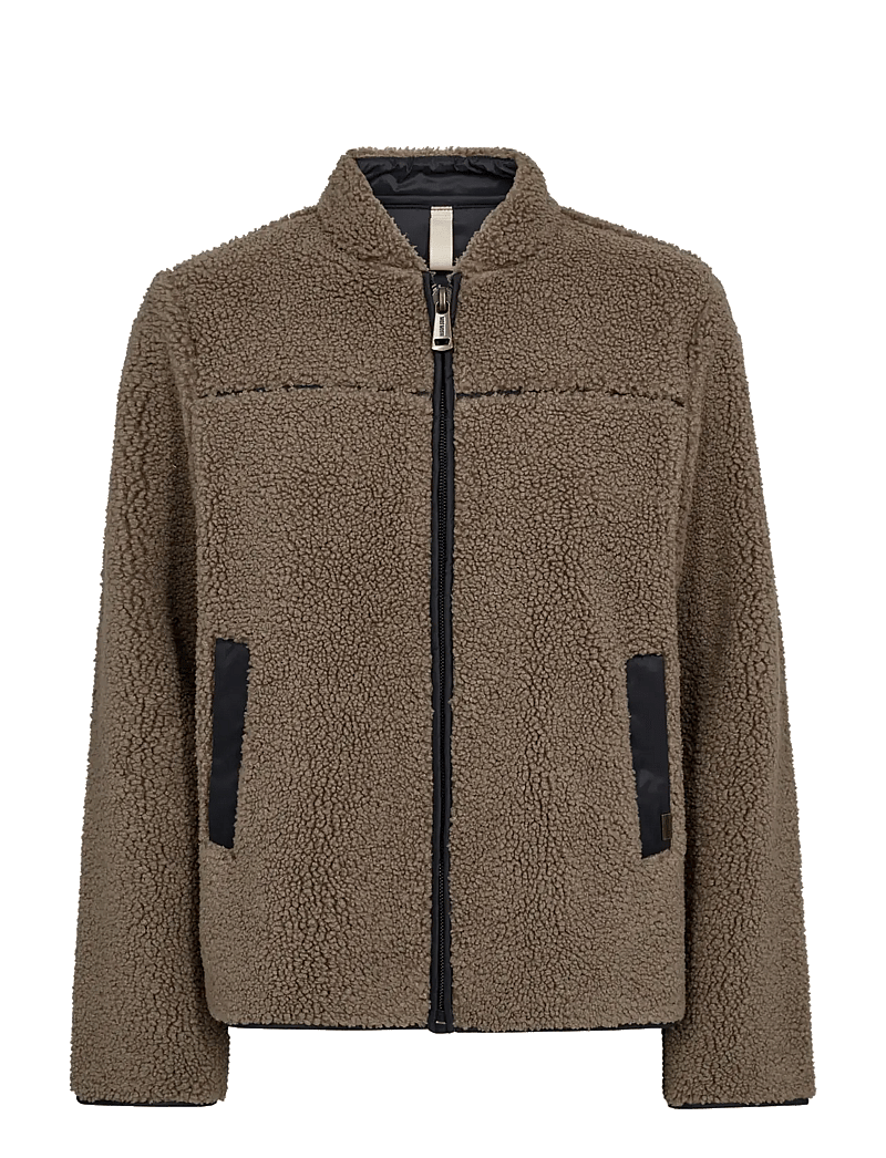 MOS MOSH - MMRowe Teddy Jacket - frühlingsjacken - falcon - 0