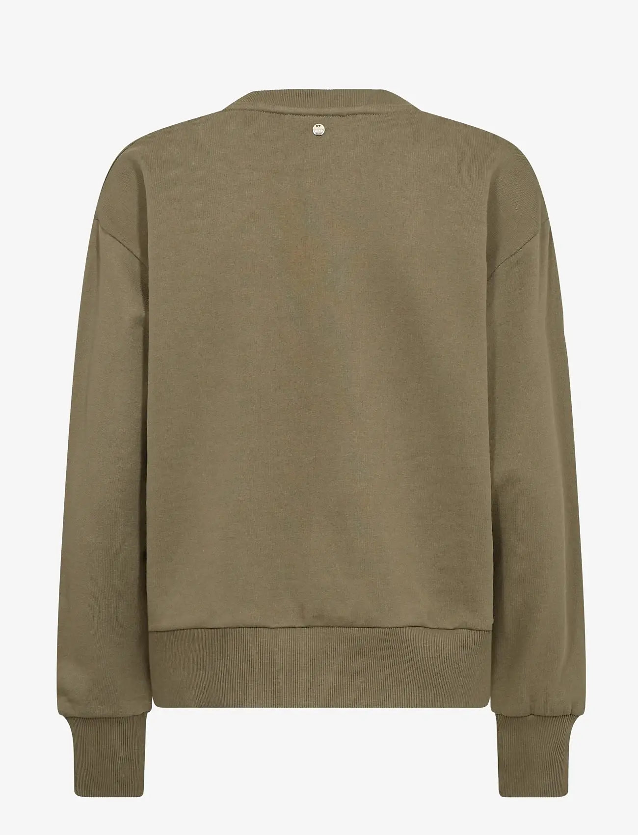 MOS MOSH - MMCosette V-LS Spring Sweatshirt - fashion trends - olive night - 2