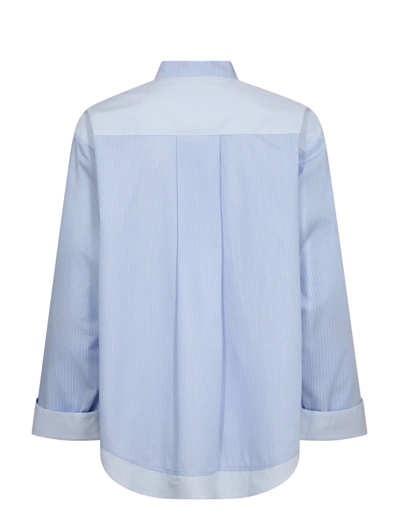 MOS MOSH - MMBronwyn Stripe Shirt - långärmade skjortor - brunnera blue - 2
