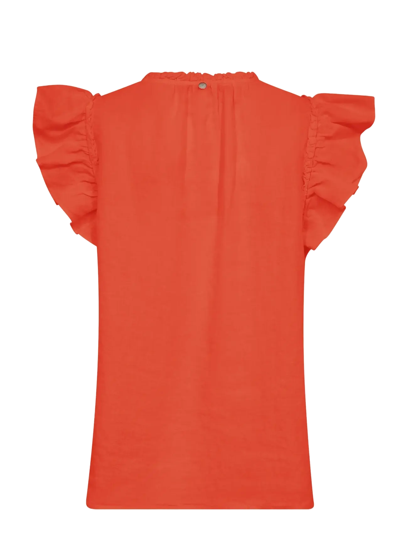 MOS MOSH - MMTea Linen Blouse - bluzki z krótkim rękawem - spicy orange - 2