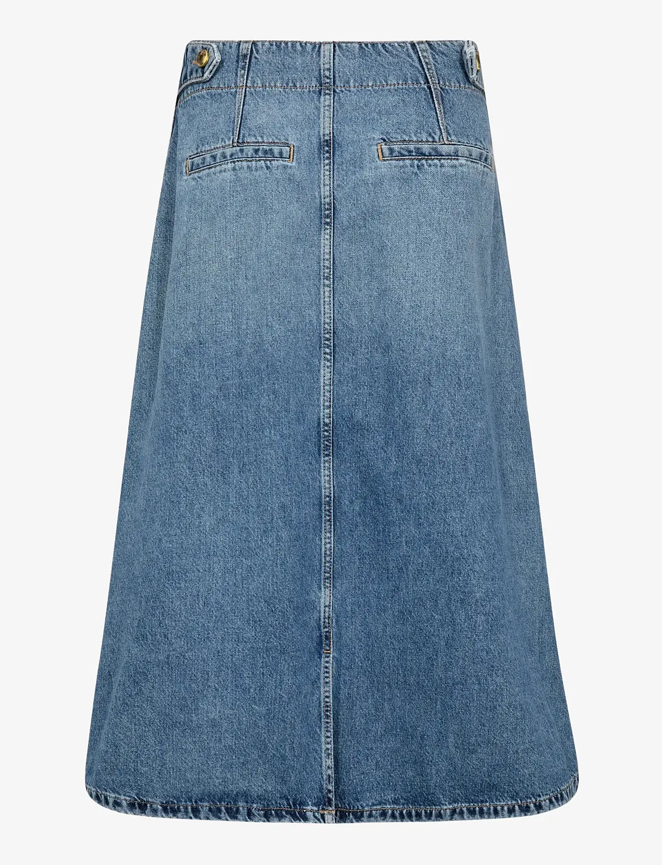 MOS MOSH - MMLeala Denim Skirt - denim skirts - mid blue - 2