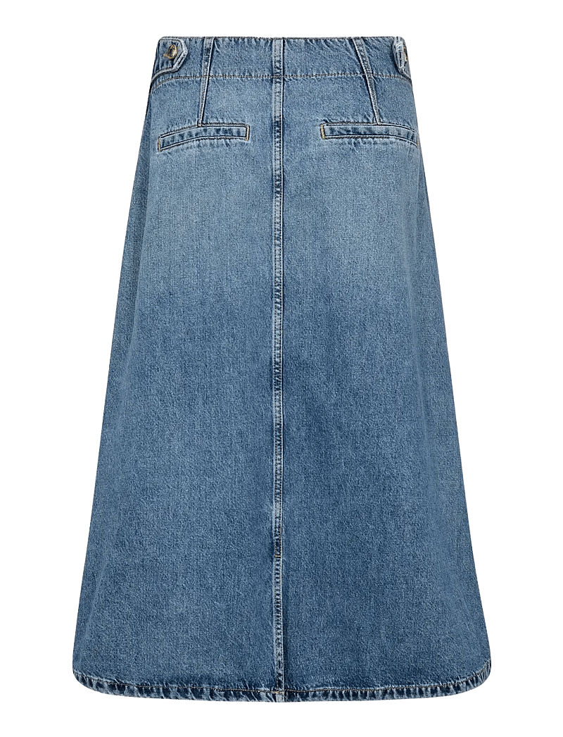 MOS MOSH - MMLeala Denim Skirt - denim skirts - mid blue - 2