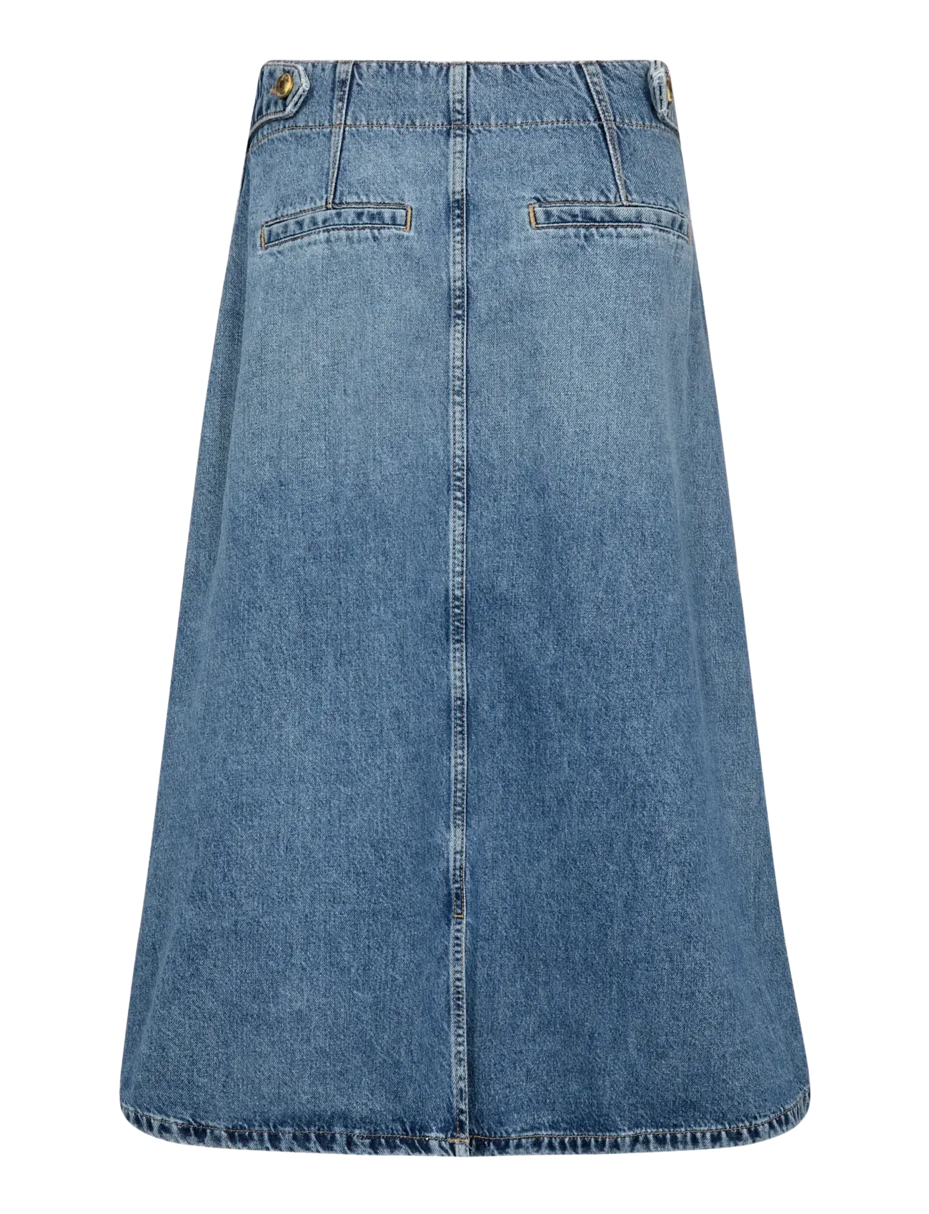 MOS MOSH - MMLeala Denim Skirt - denim skirts - mid blue - 2
